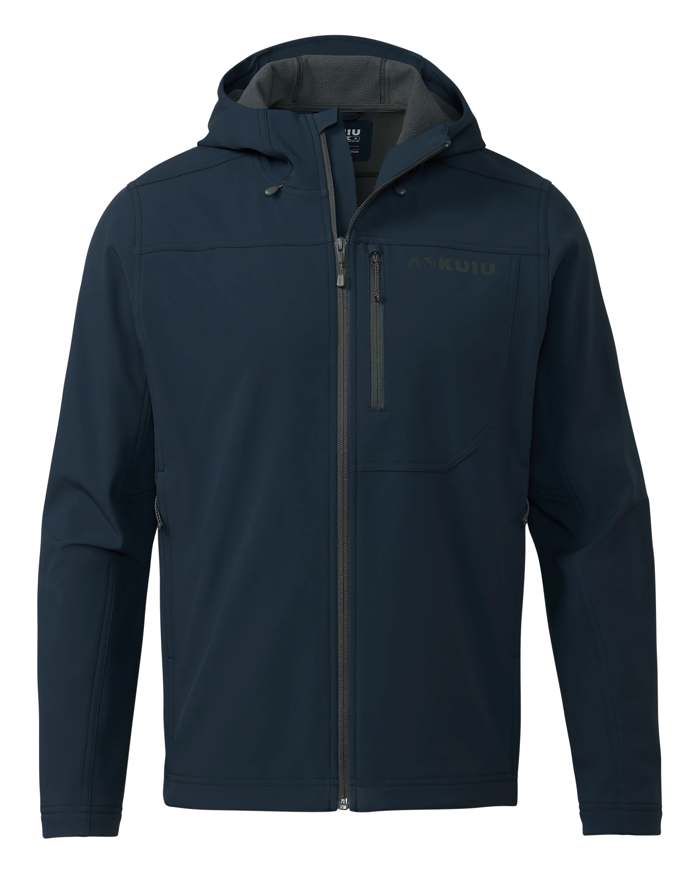 Alpine Hooded Jacket | Steel Blue
