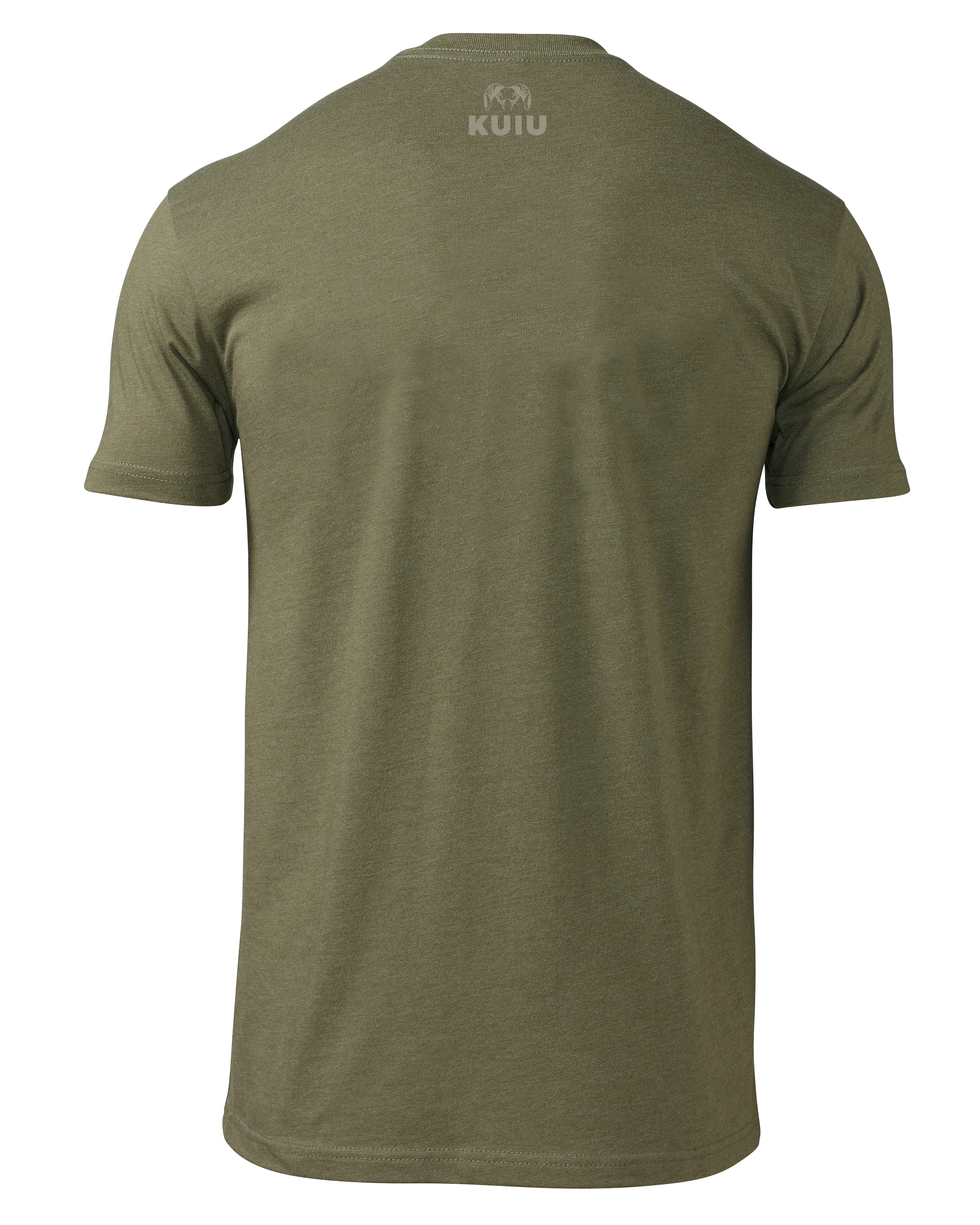 Alternative view of KUIU Engraved Ram T-Shirt | Military Green