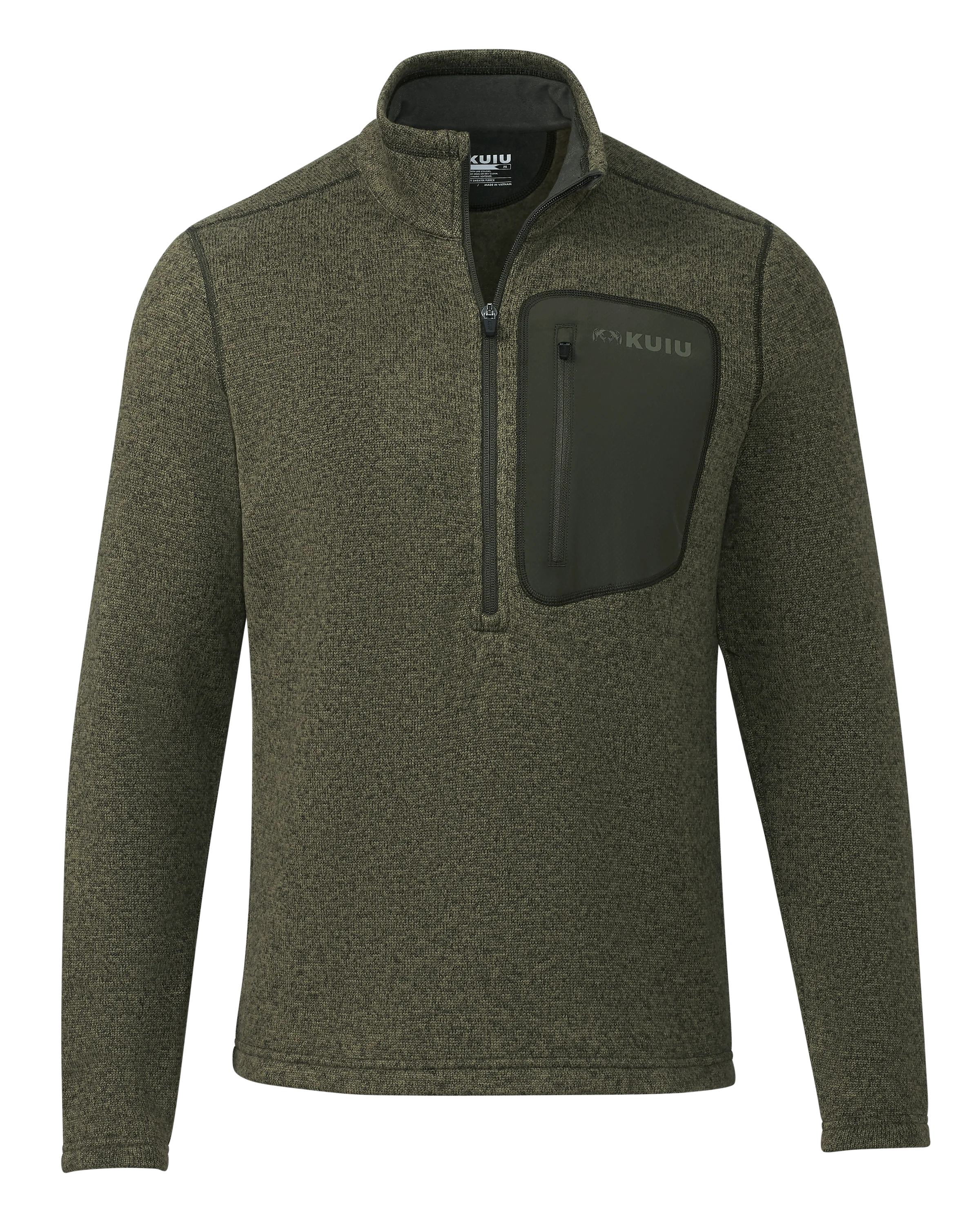 Base Camp Pullover Sweater | Olive Heather