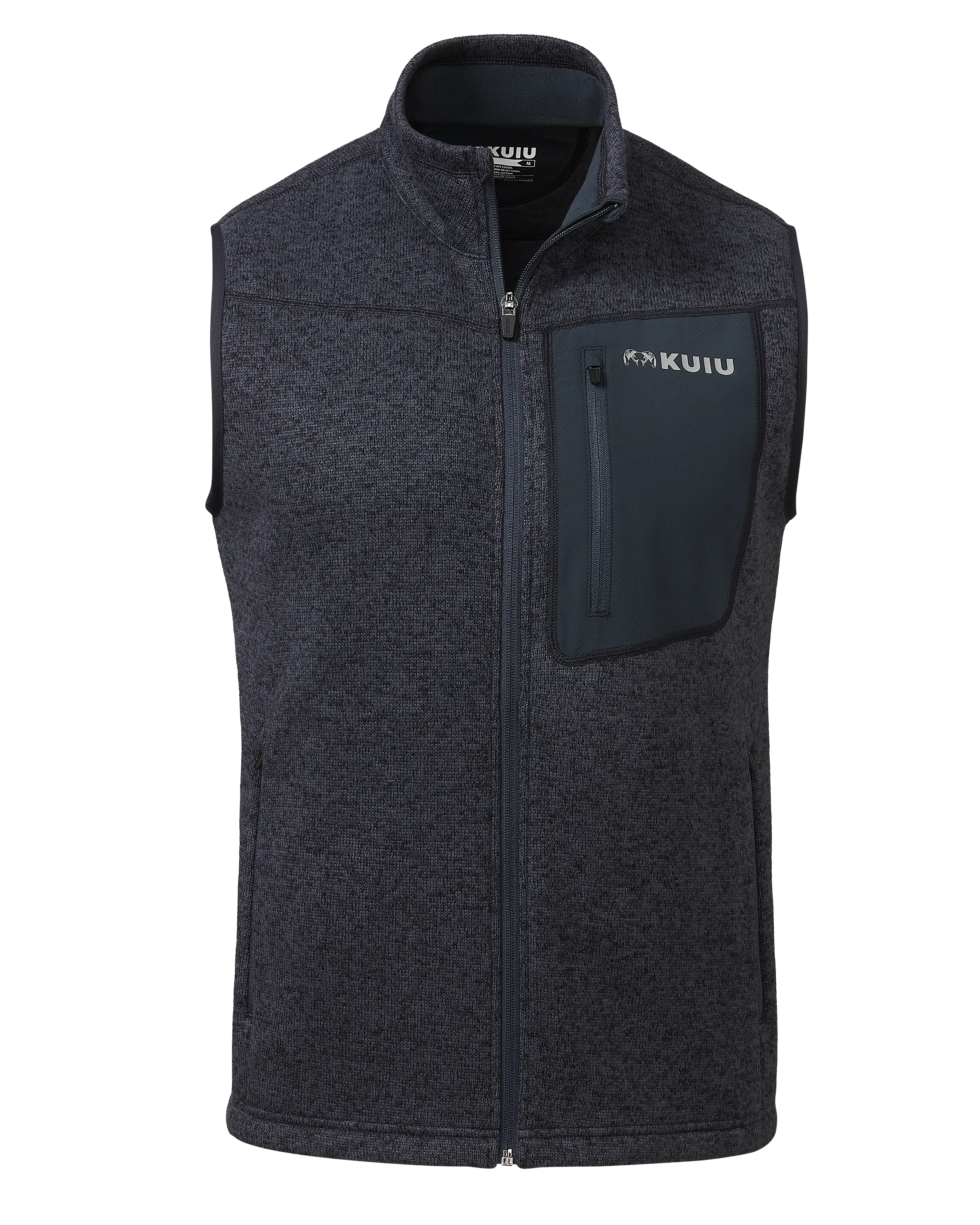 Base Camp Sweater Vest | Steel Blue Heather