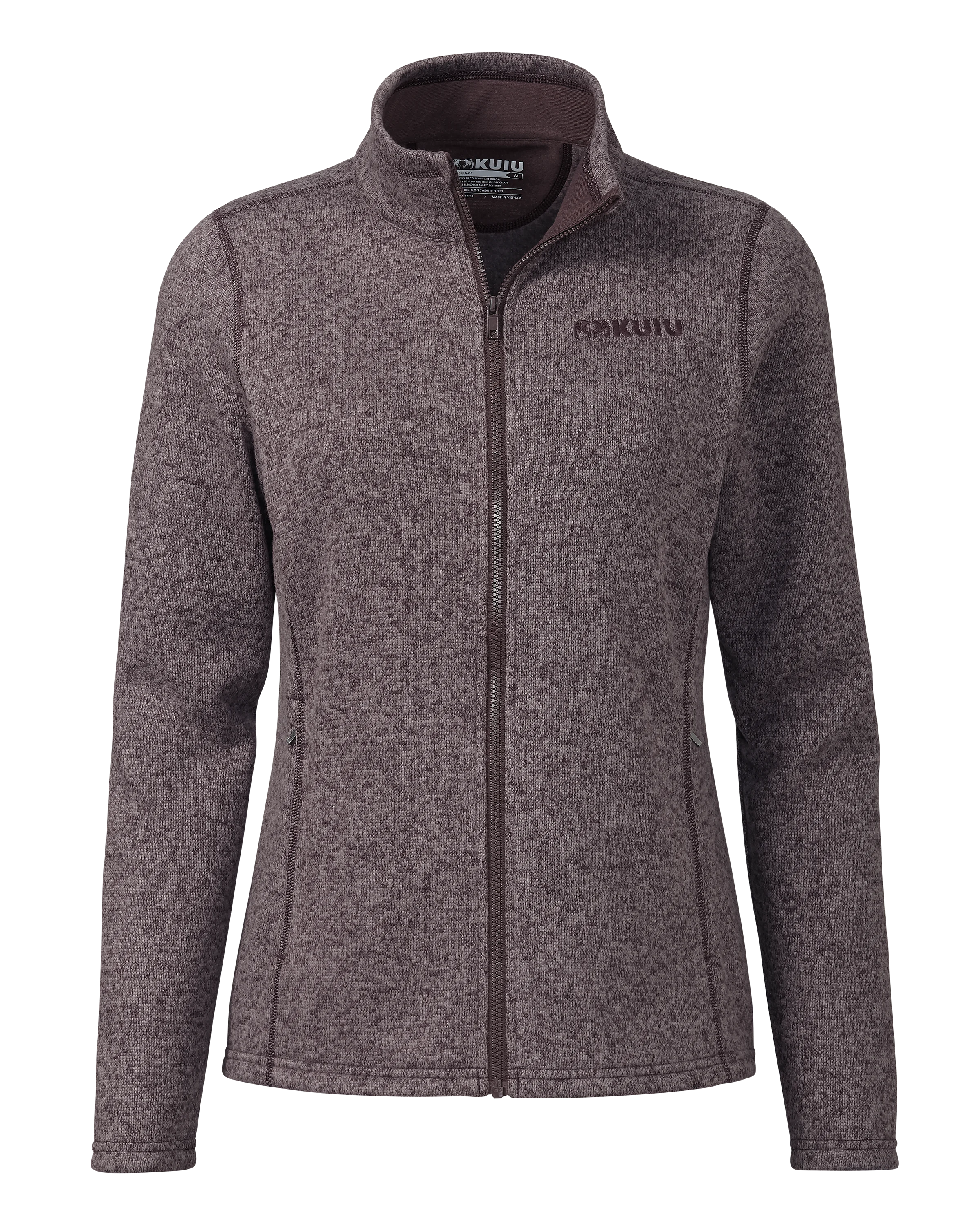 Women's Base Camp Full Zip Sweater | Dusk Heather