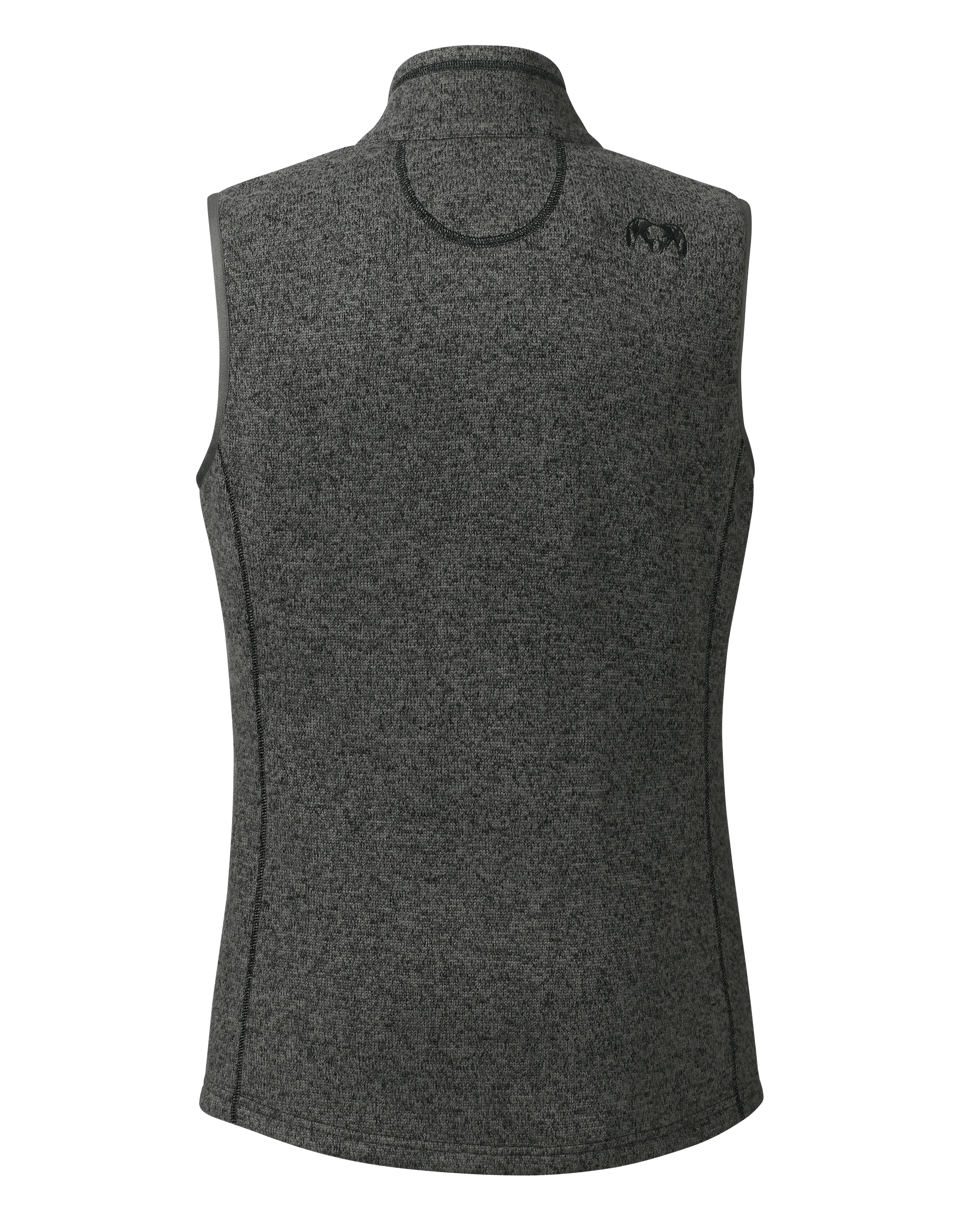 Women's Base Camp Sweater Vest | Charcoal Heather - Image 2