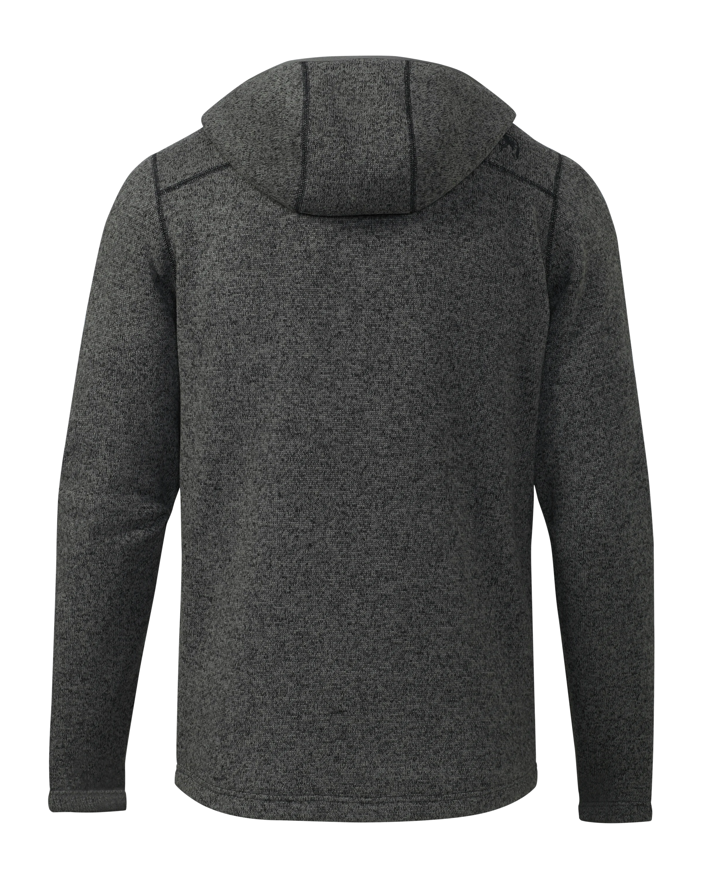 Alternative view of Base Camp Hooded Sweater | Charcoal Heather