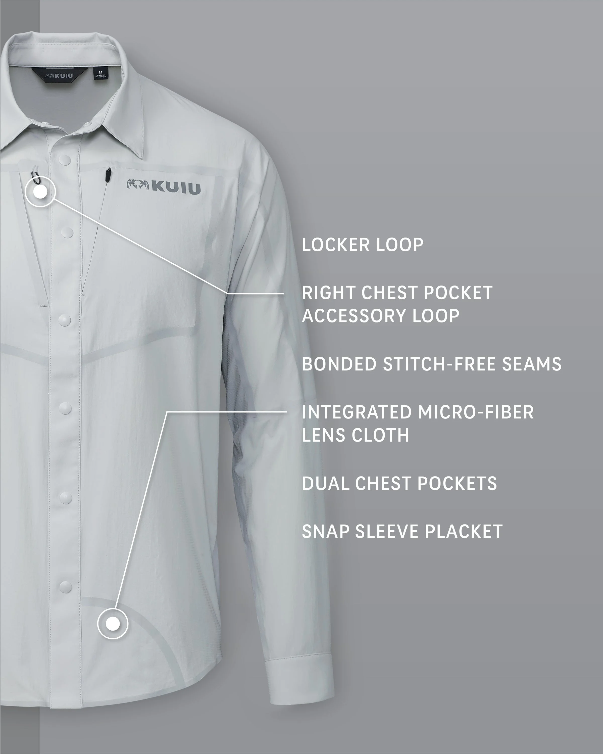 Alternative view of Outlet Salton LS Shirt | Lunar