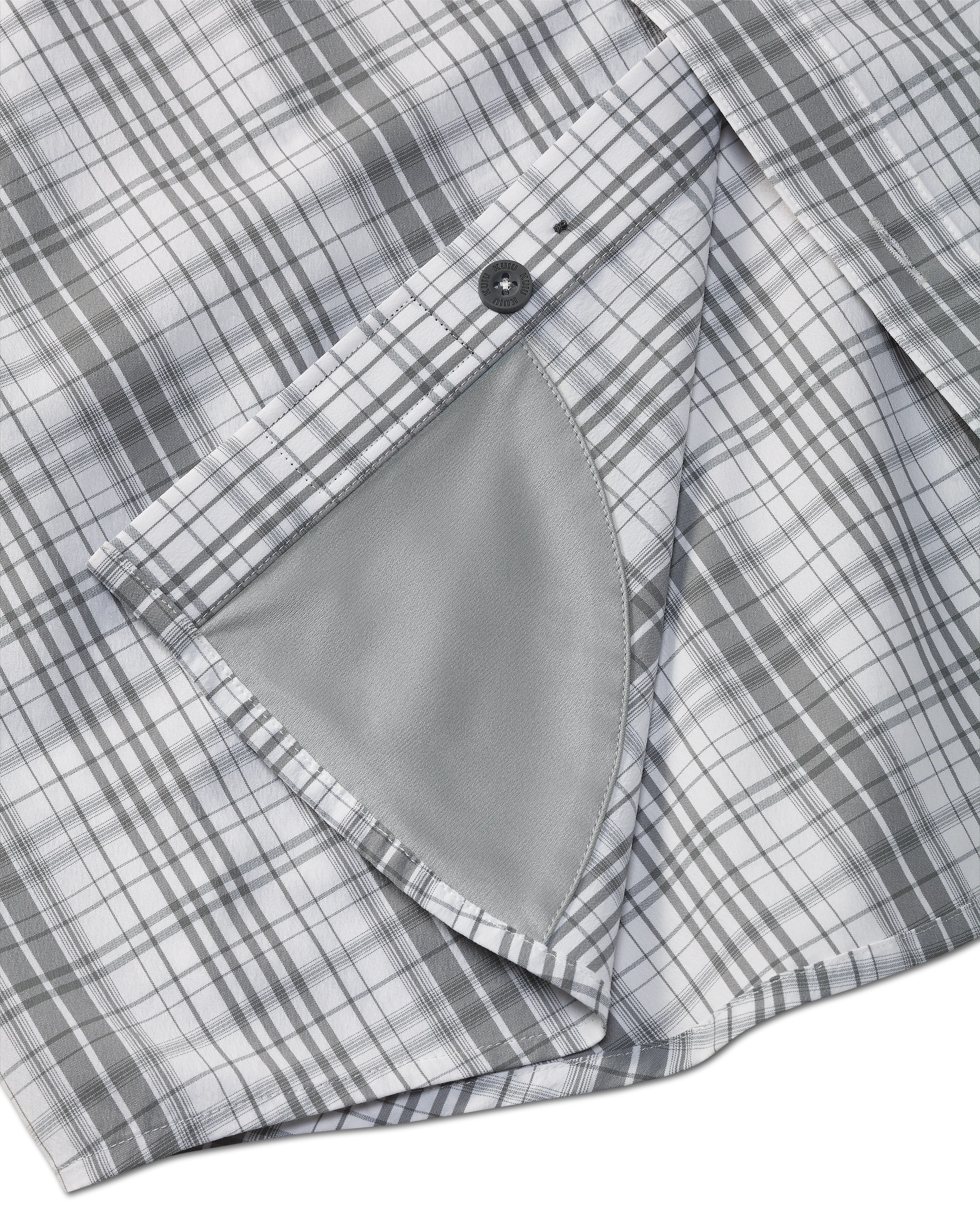 Borrego LS Shirt | Granite Plaid - Image 5