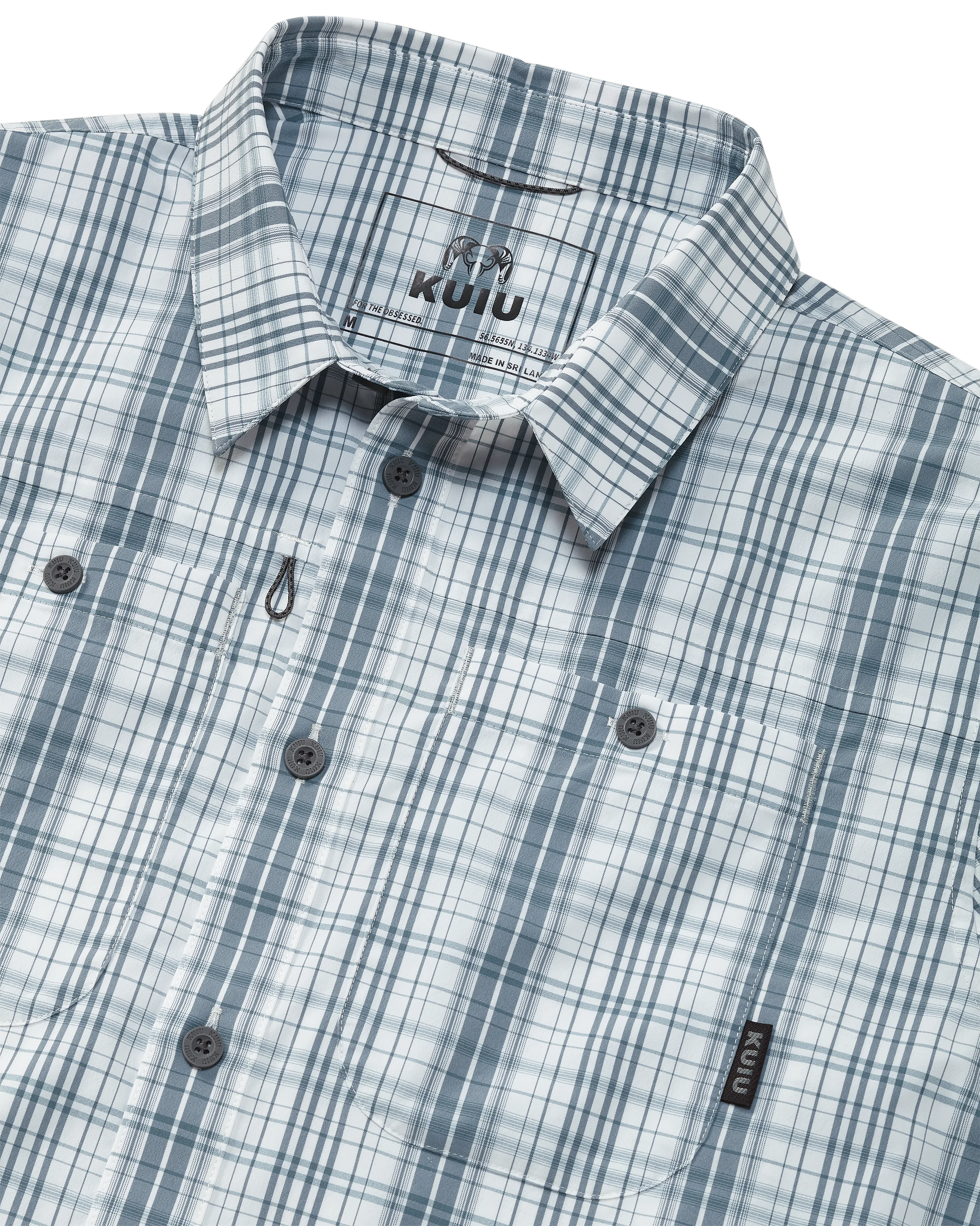 Borrego LS Shirt | Gravel Plaid - Image 3