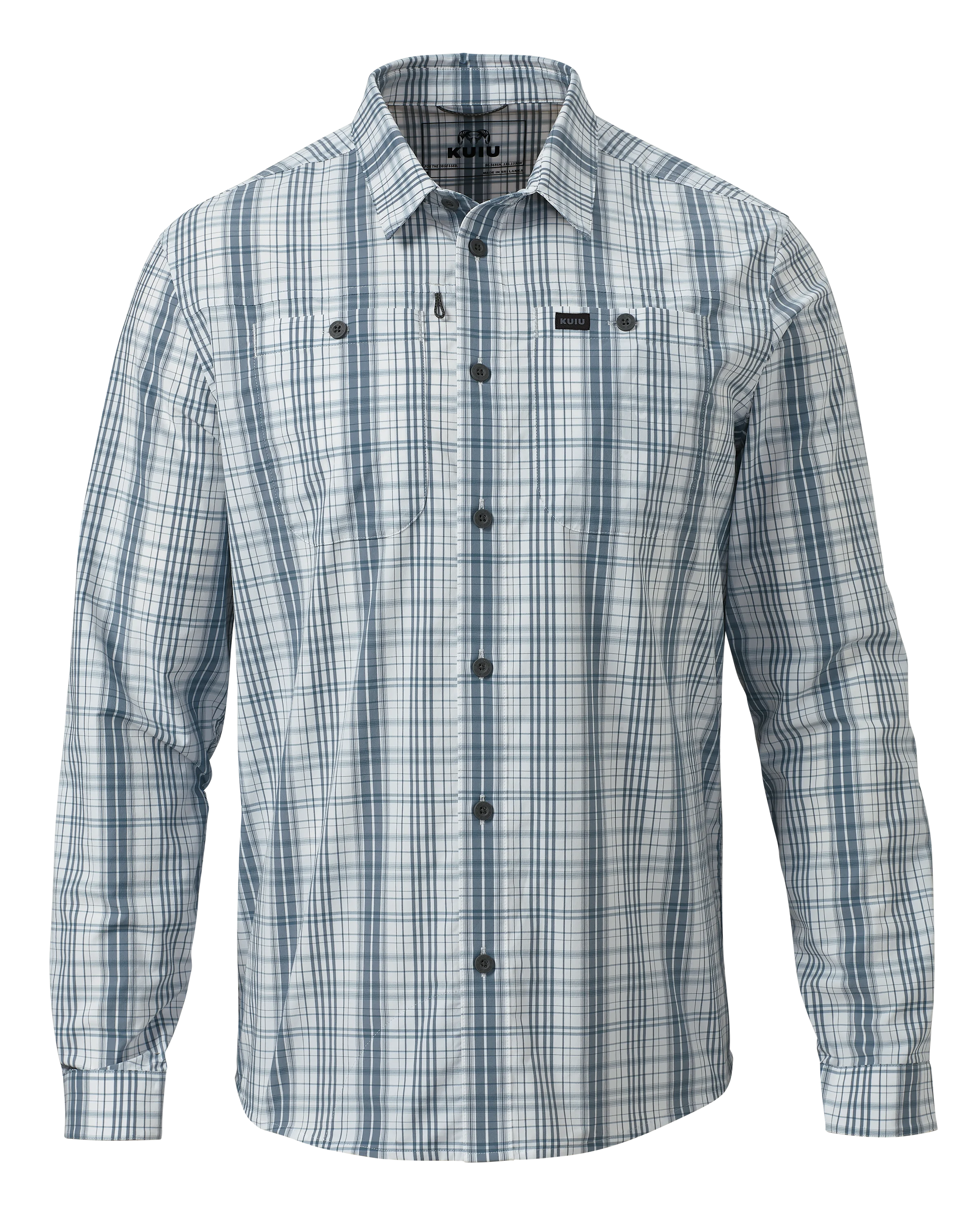 Borrego LS Shirt | Gravel Plaid