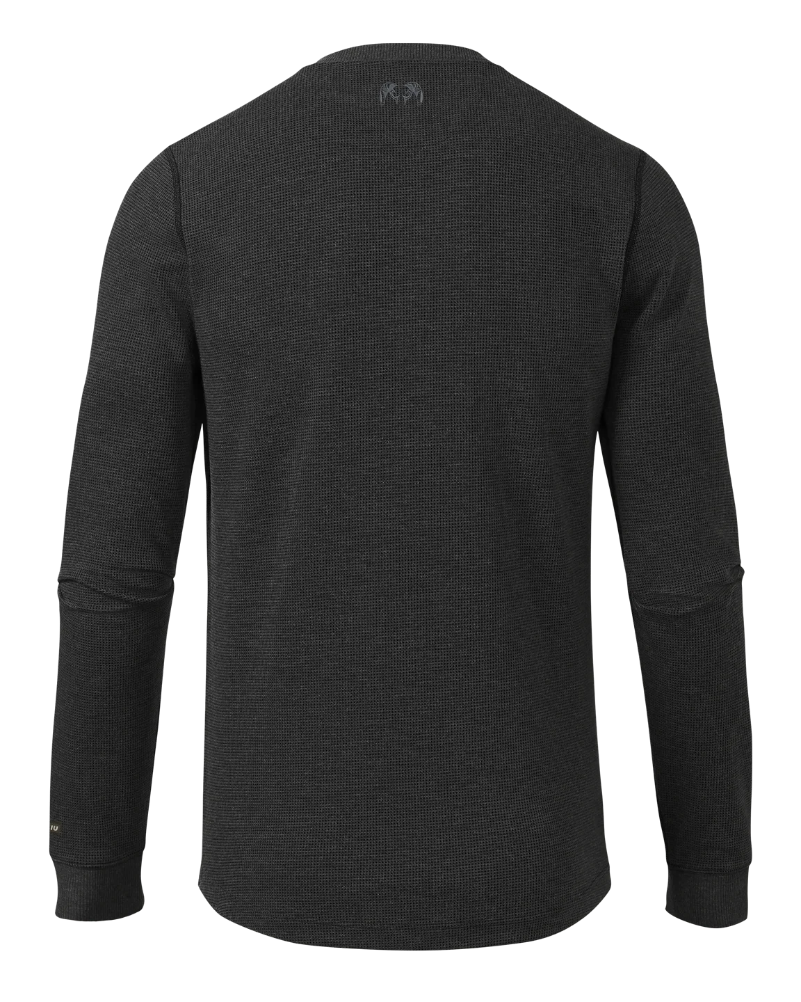 Alternative view of Canyon Waffle Henley | Black Heather