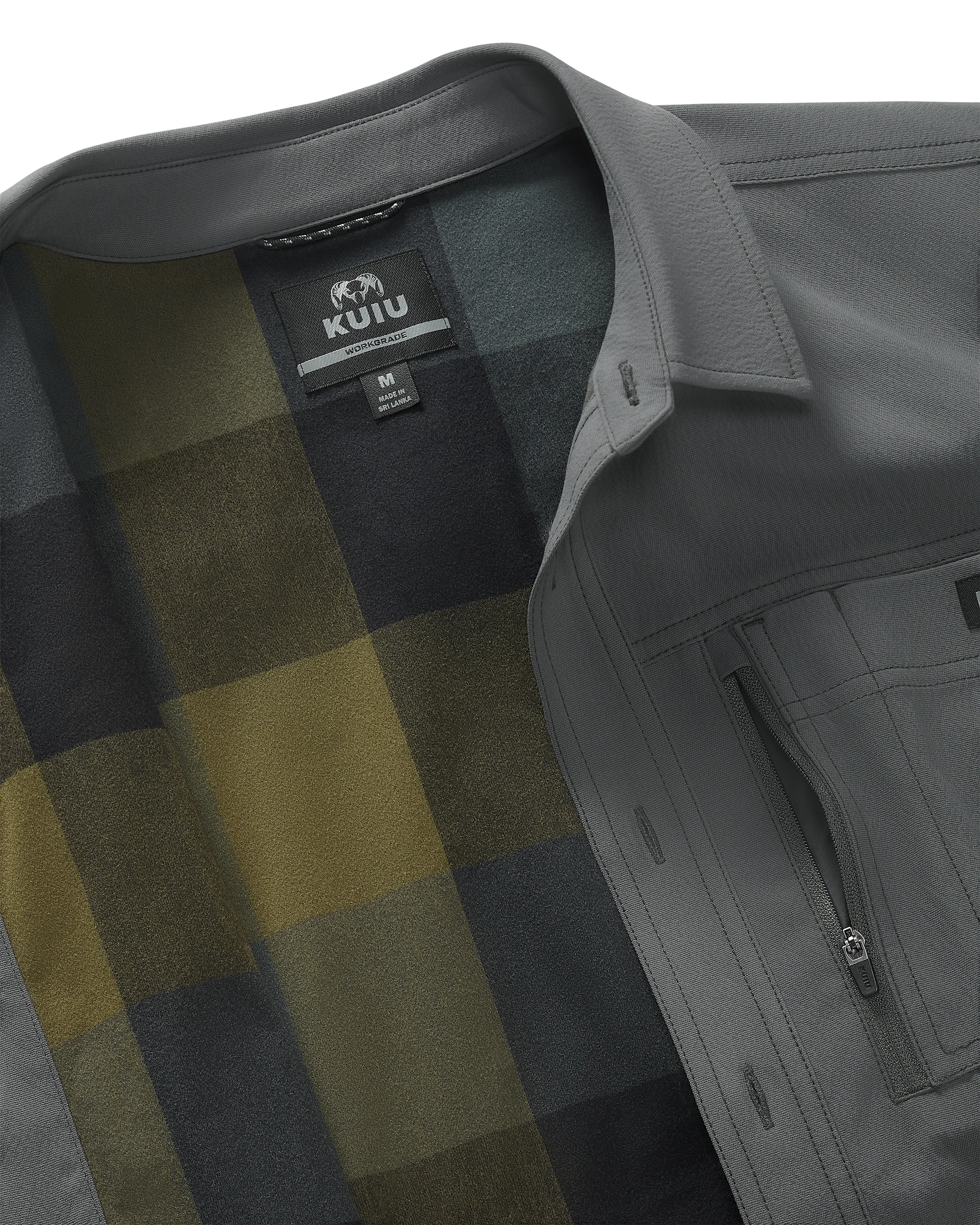 Alternative view of Motive Flannel Lined Shirt Jacket | Gunmetal