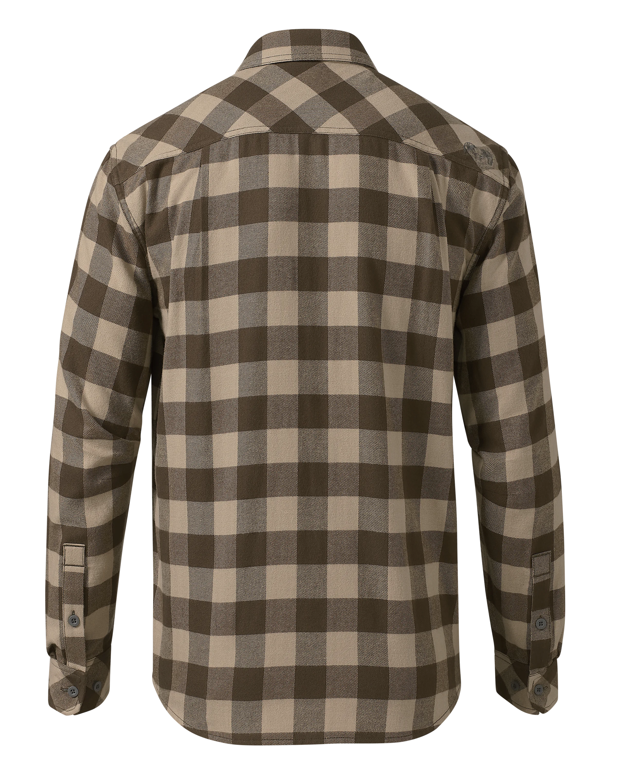 Outlet Field Flannel Shirt | Brown Buffalo Check - Image 2