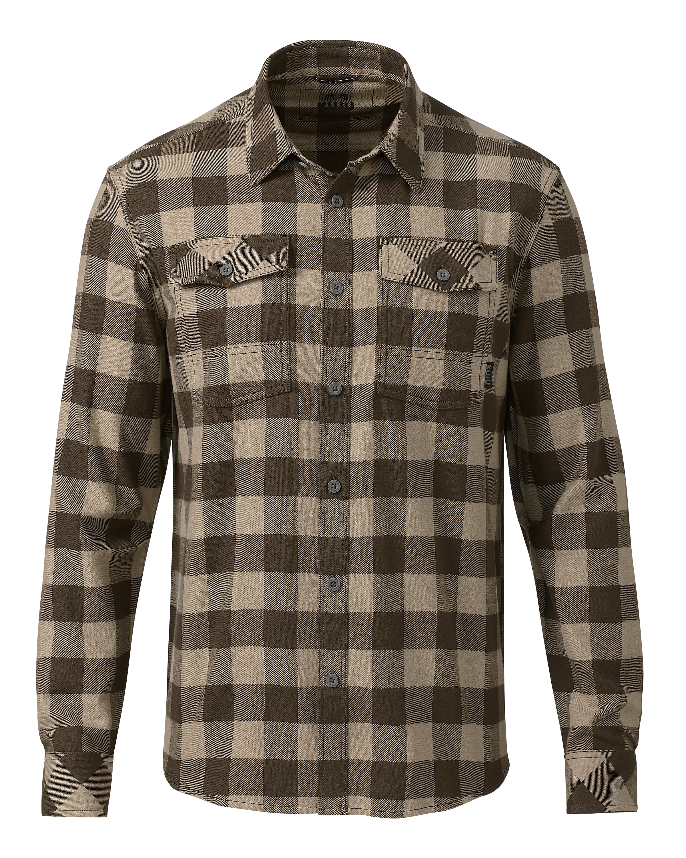Outlet Field Flannel Shirt | Brown Buffalo Check