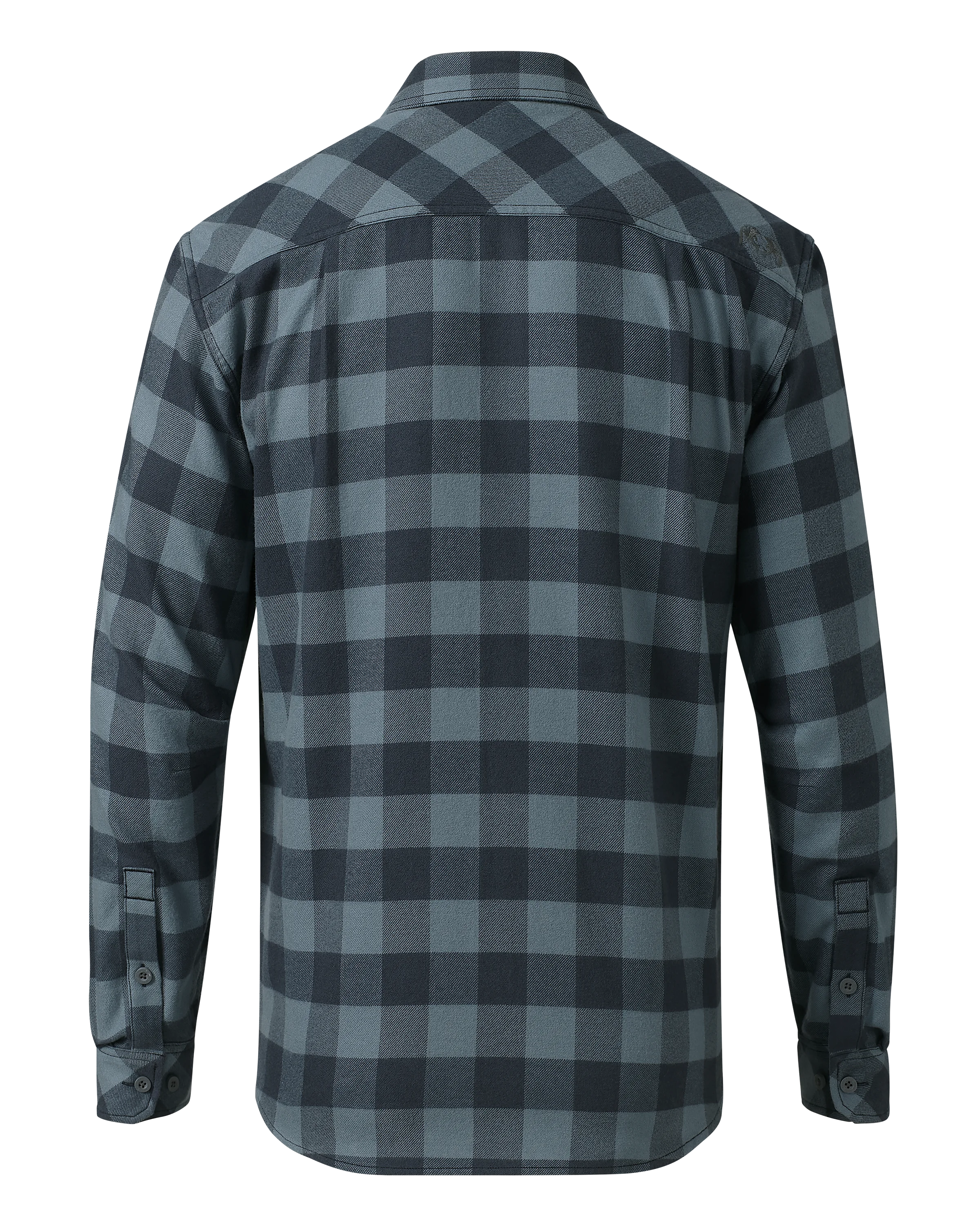 Alternative view of Outlet Field Flannel Shirt | Slate Buffalo Check