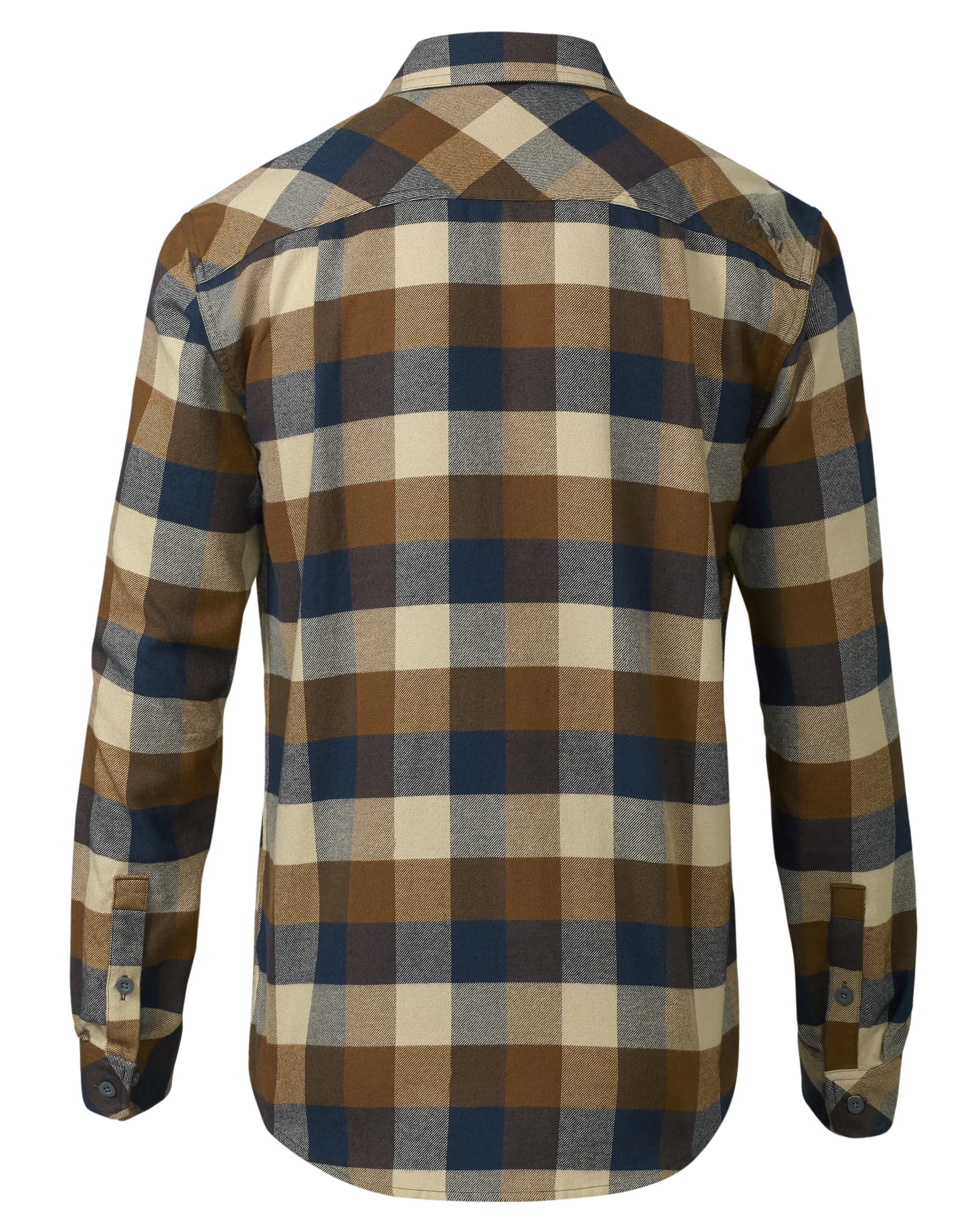 Alternative view of Field Flannel Shirt | Saddle Trio