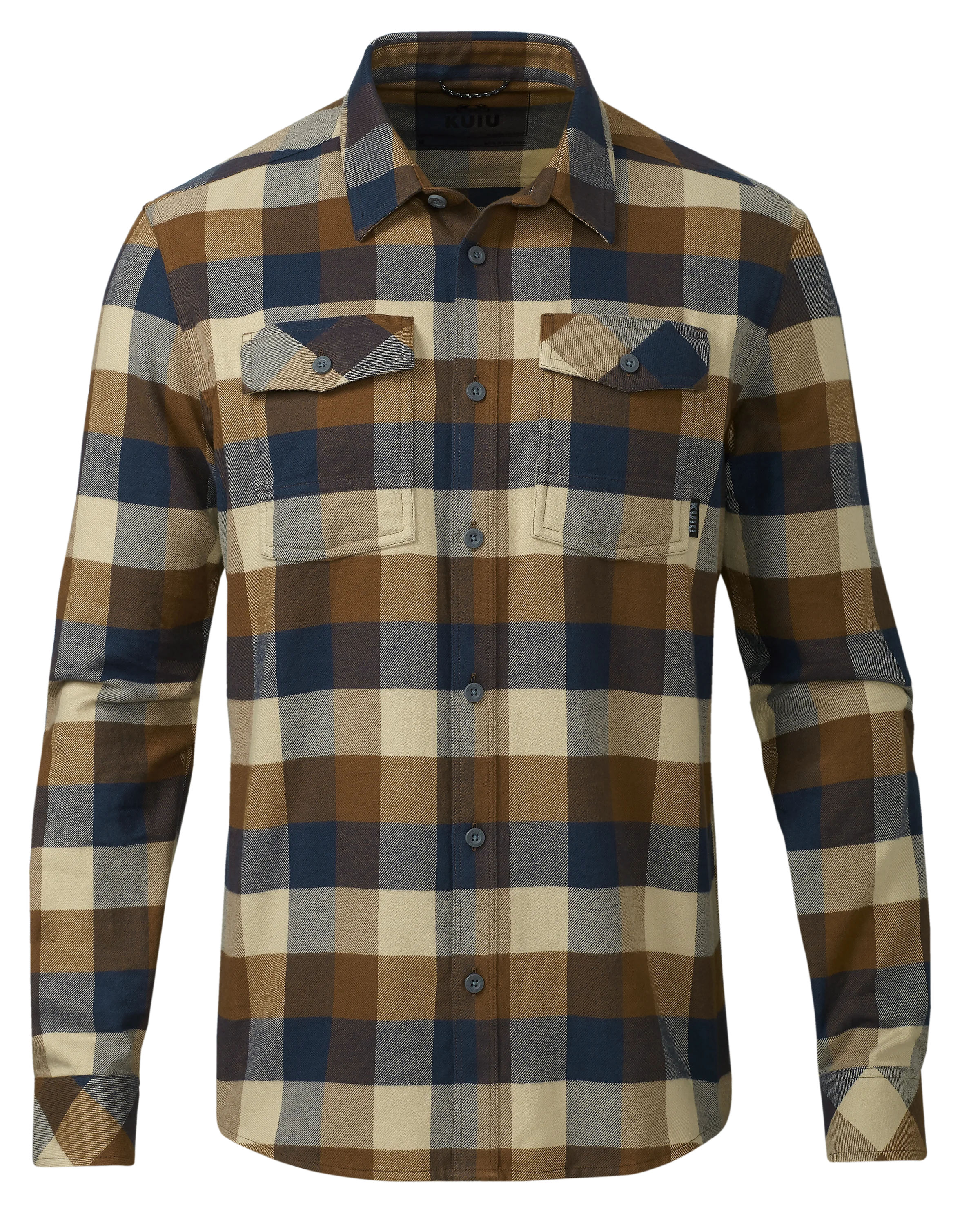 Field Flannel Shirt | Saddle Trio