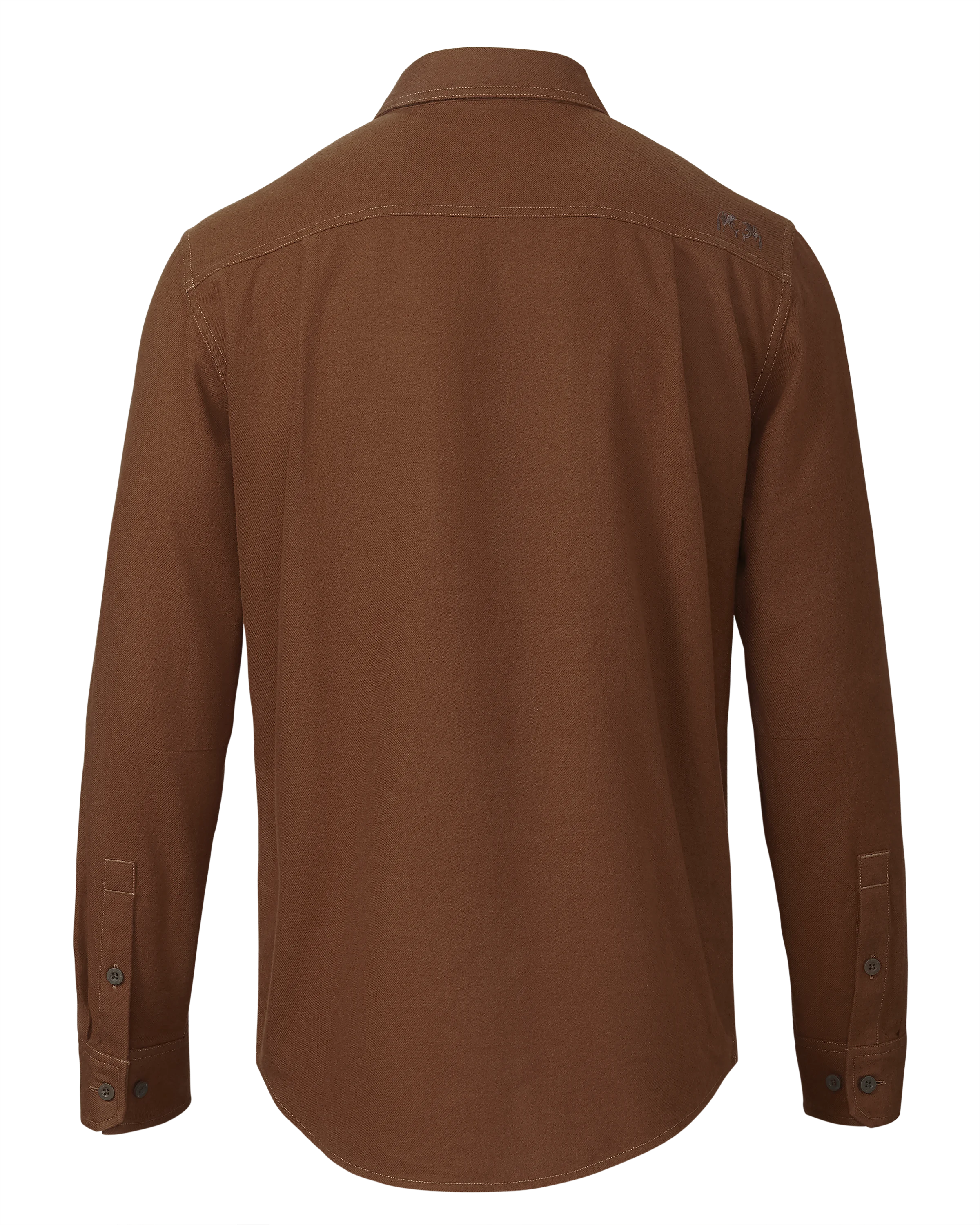 Alternative view of Outlet Field Flannel Shirt | Saddle