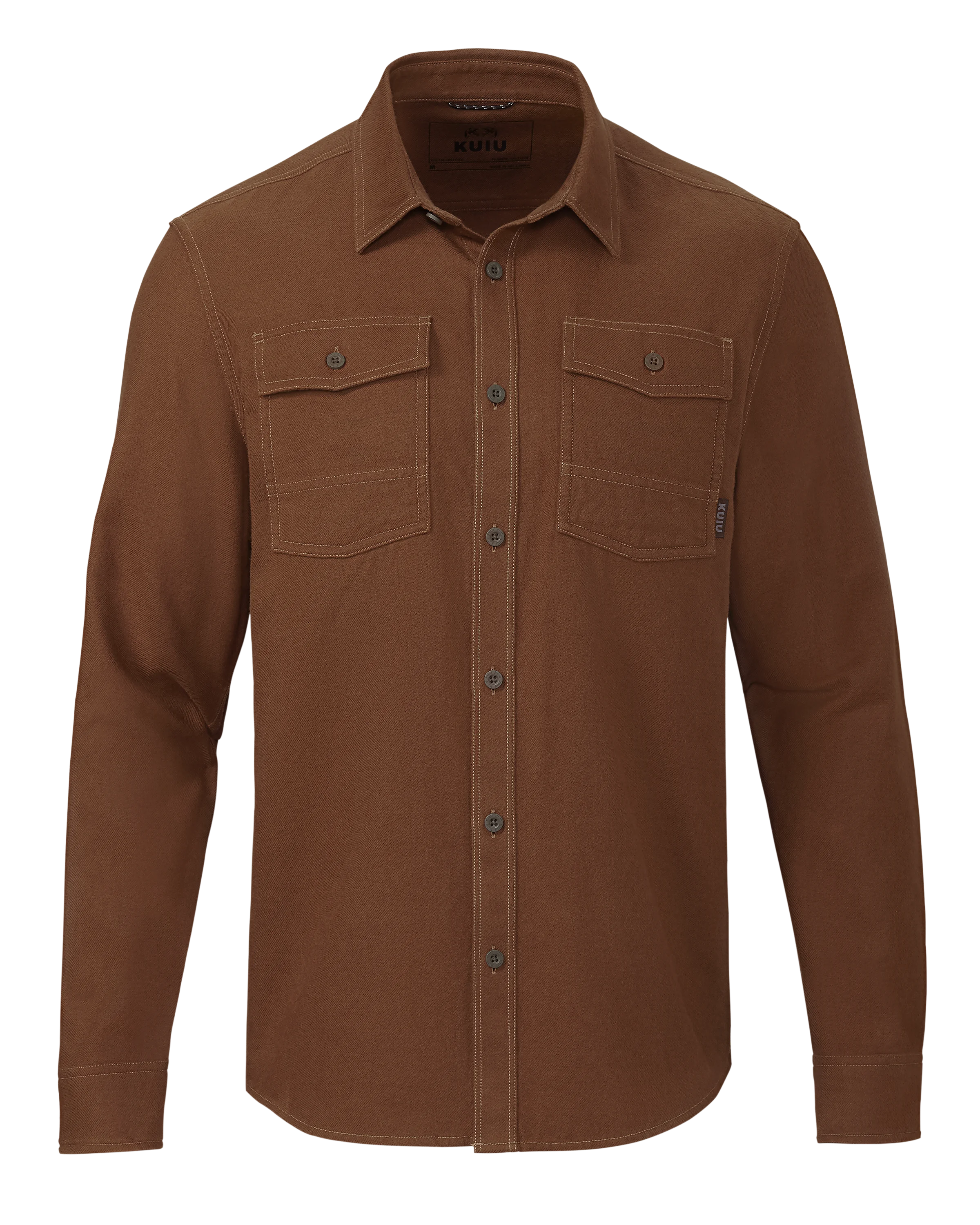 Outlet Field Flannel Shirt | Saddle