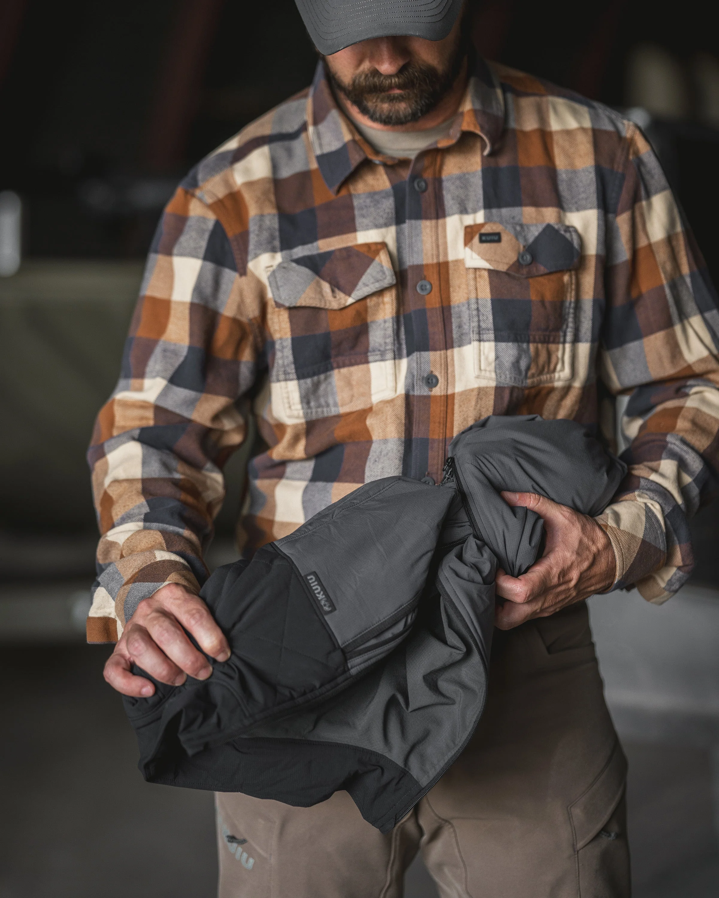 Transit Packable Vest | Dark Army/Army - Image 5
