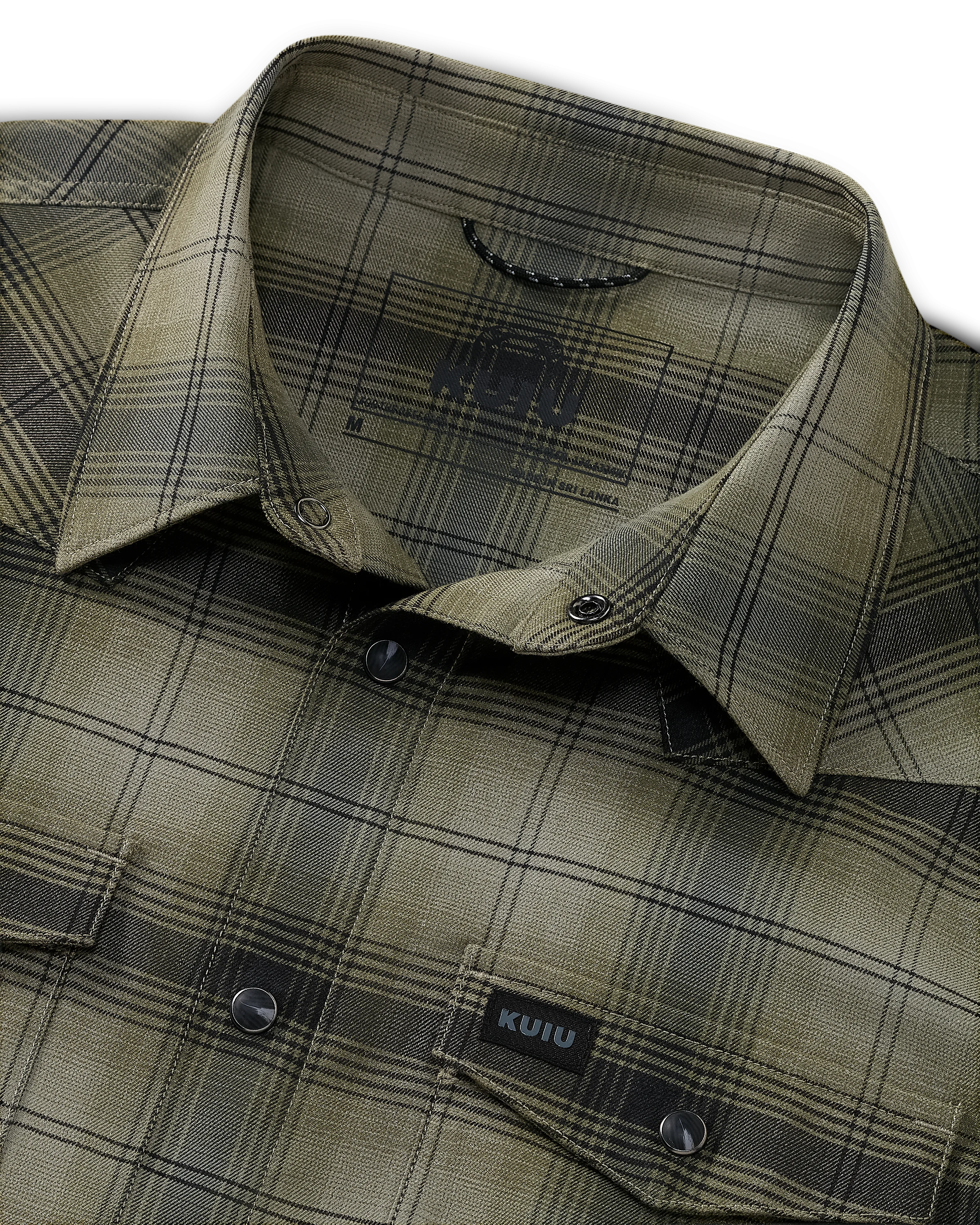 Laredo LS Shirt | Verde Ombre Plaid - Image 3