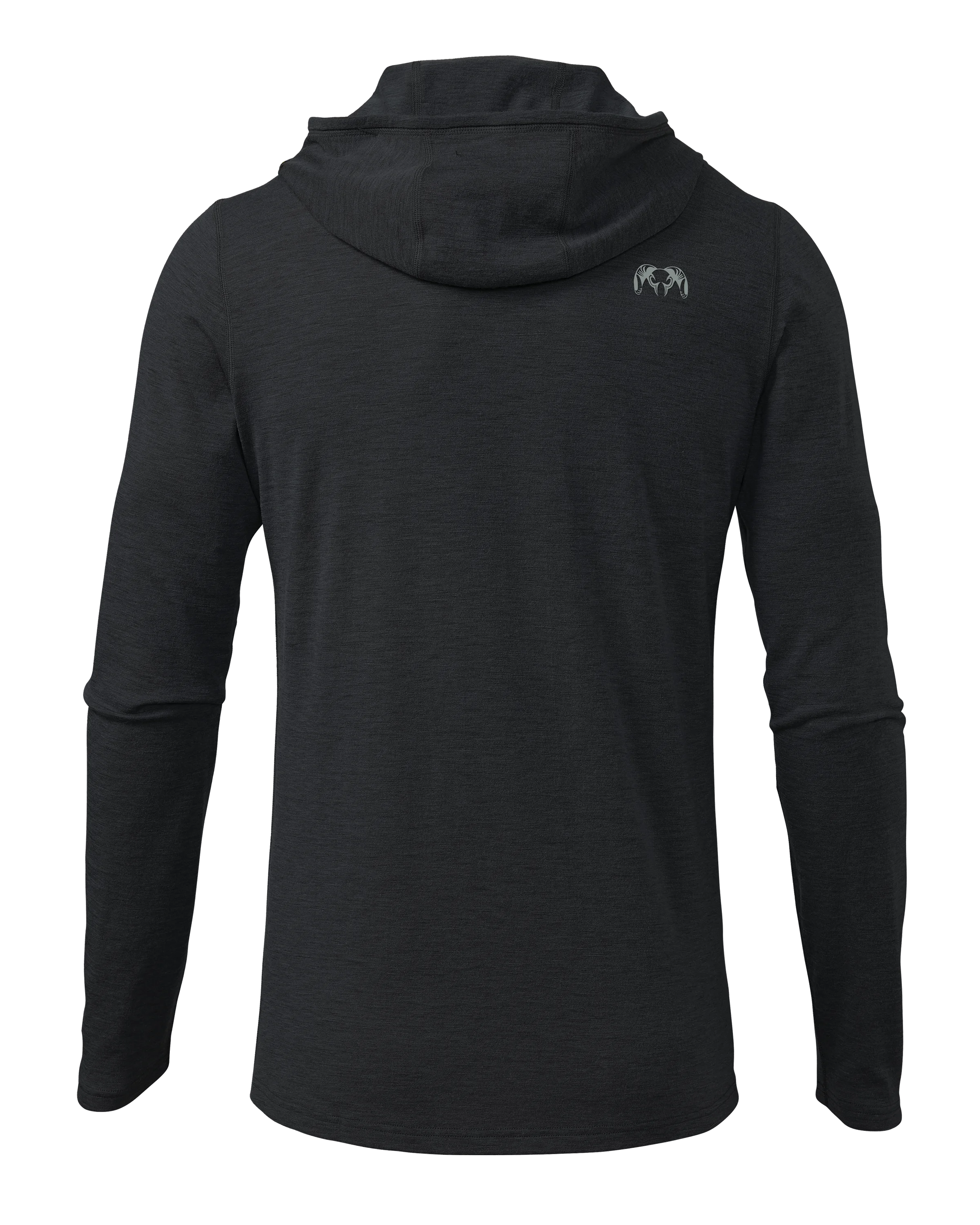 Alternative view of ULTRA Merino 120 LT LS Hoodie | Black