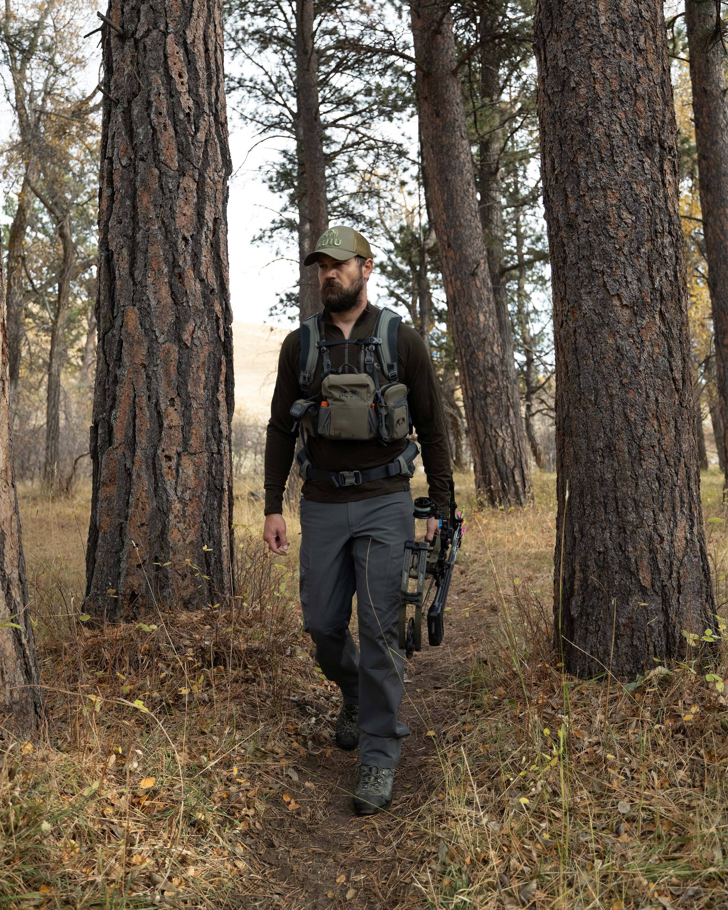 ULTRA Merino 145 Zip-T Hunting Shirt | Verde - Image 4