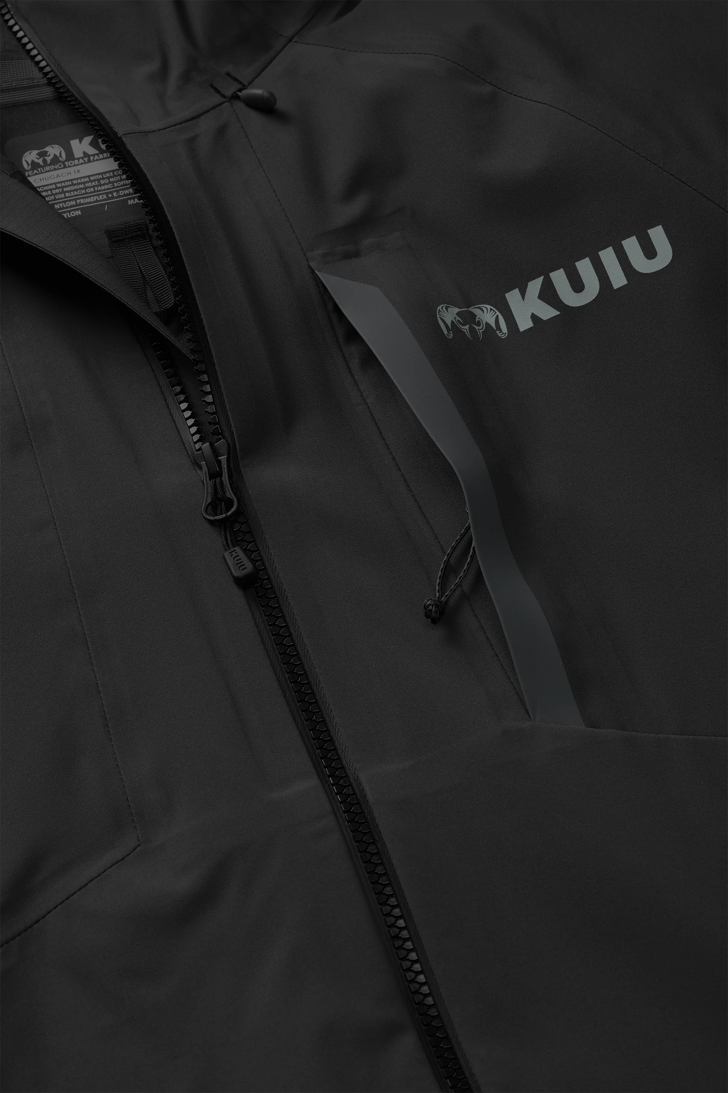 Chugach TR Rain Jacket | Black - Image 3