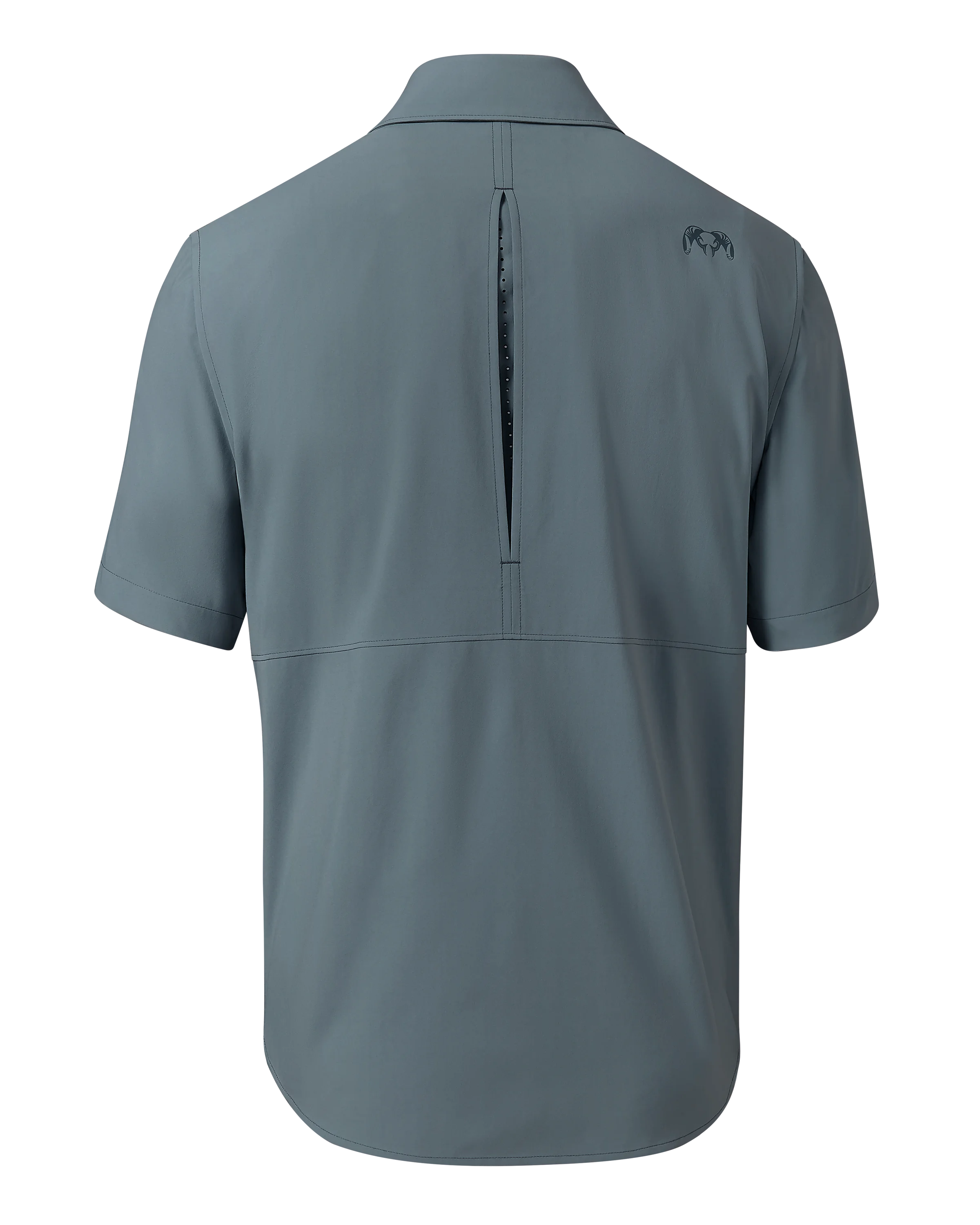 Alternative view of Mesa Vented SS Snap Shirt | Slate