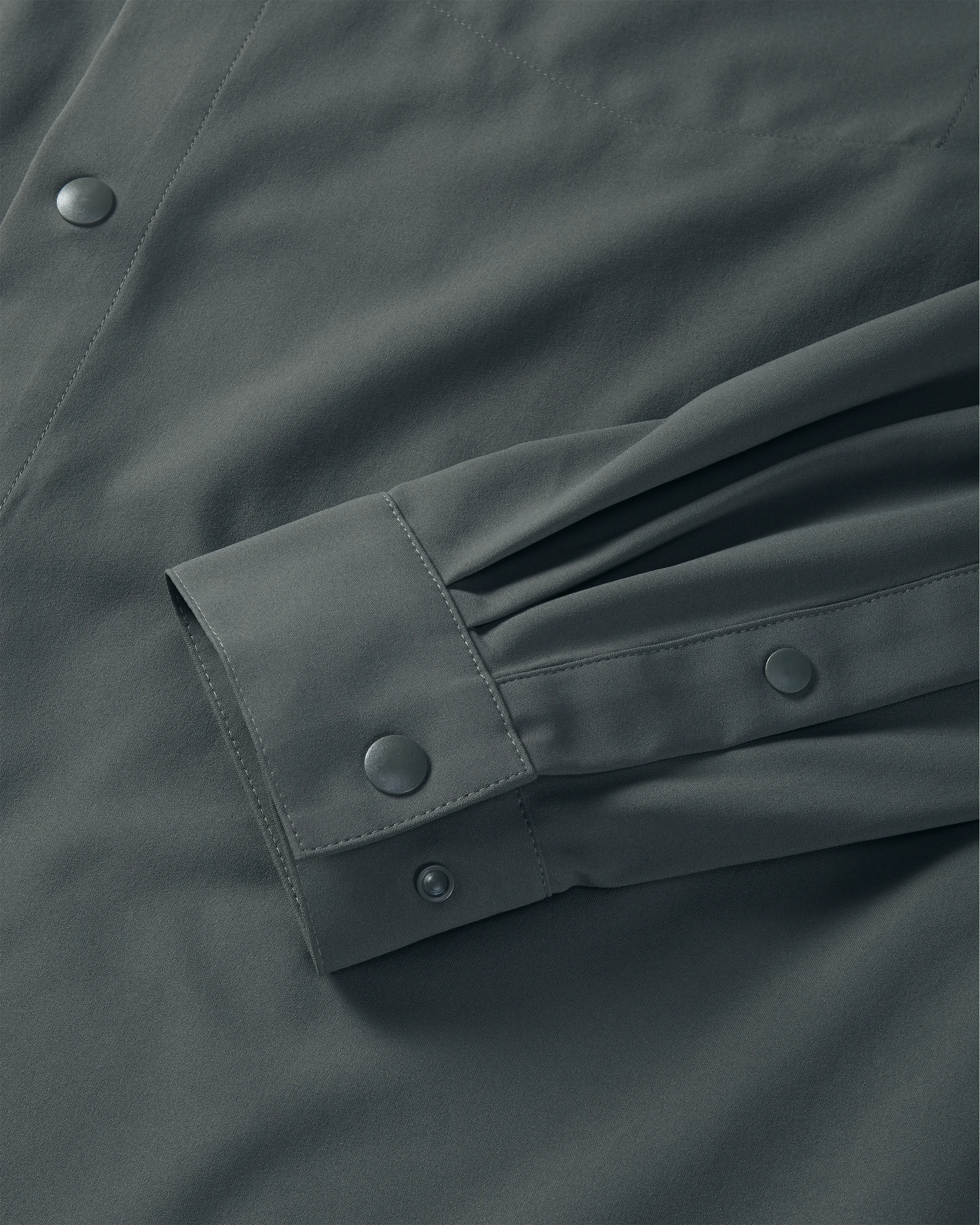Mesa Vented LS Snap Shirt | Stone - Image 5