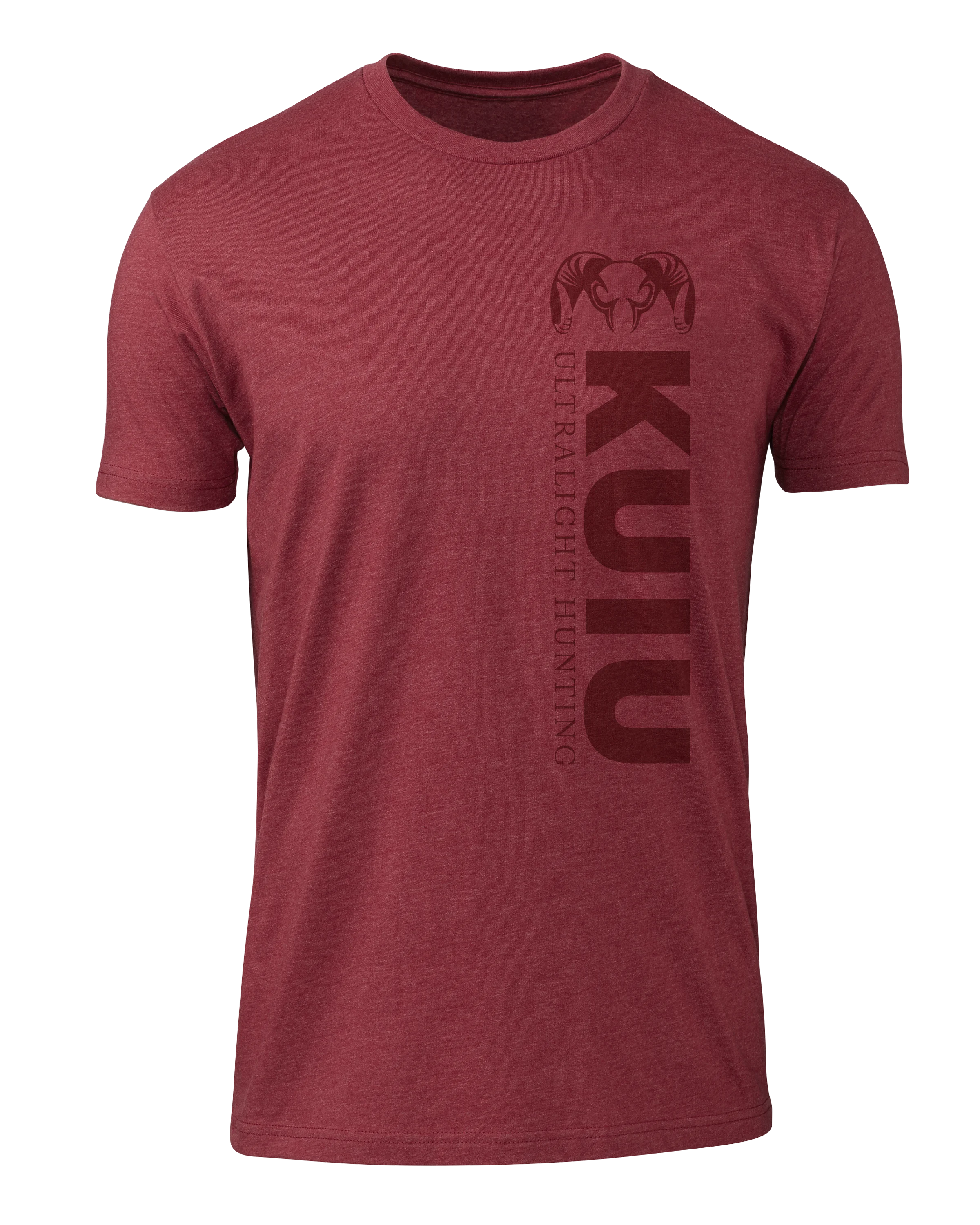 KUIU Solid Vertical T-Shirt | Cardinal