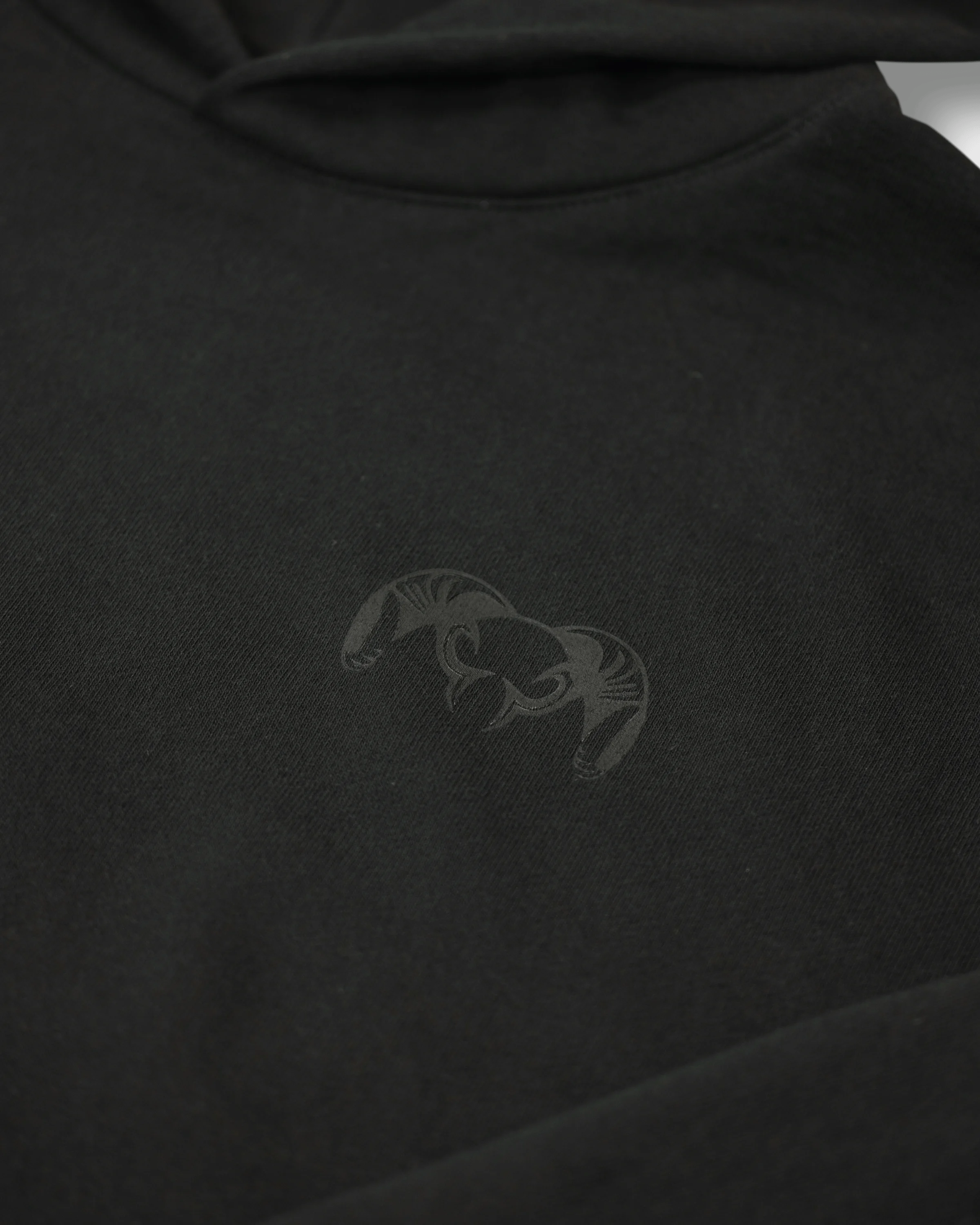Alternative view of Workgrade Heavyweight Hoodie | Black