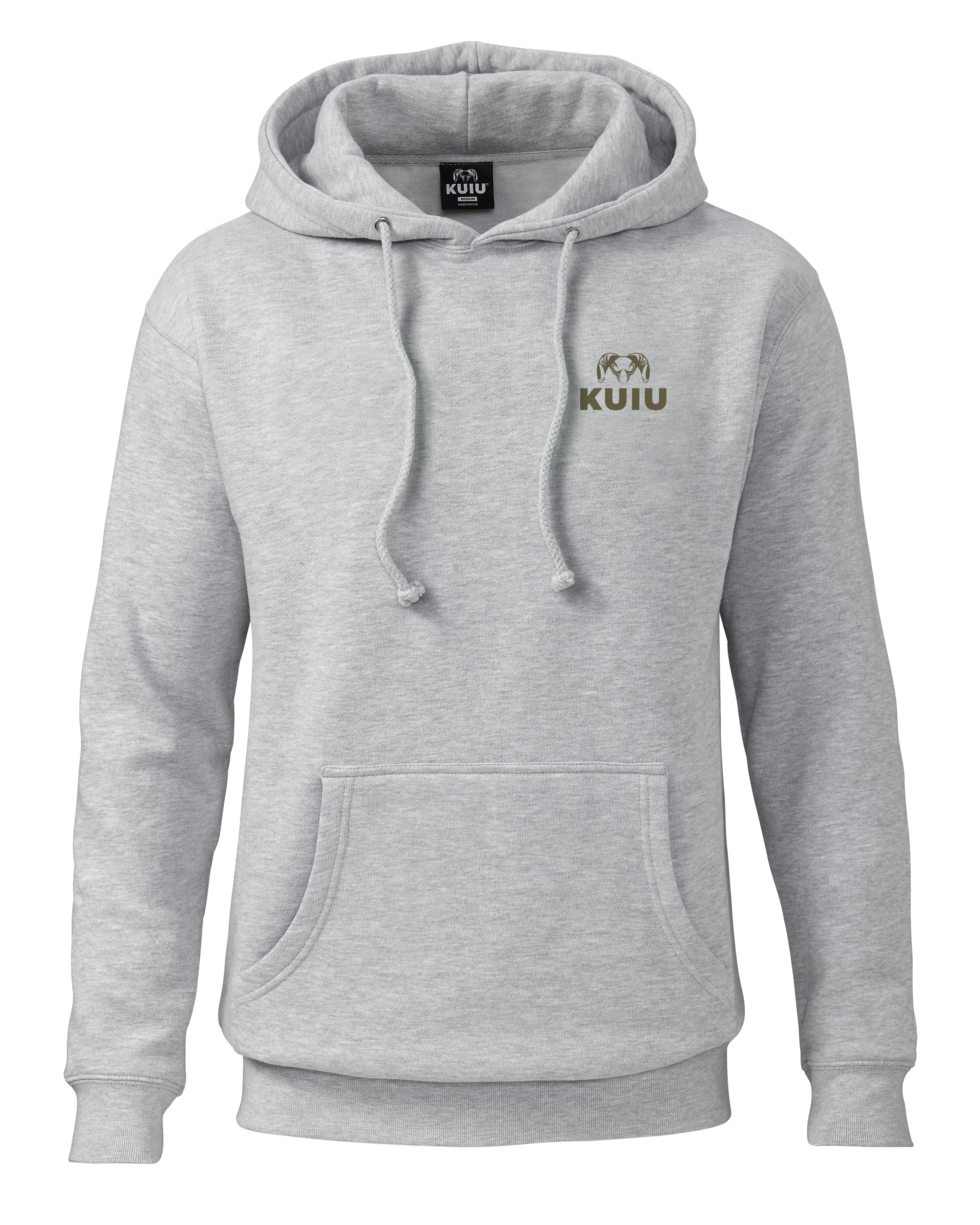 Alternative view of KUIU Valo Upland Hoodie | Heather Grey