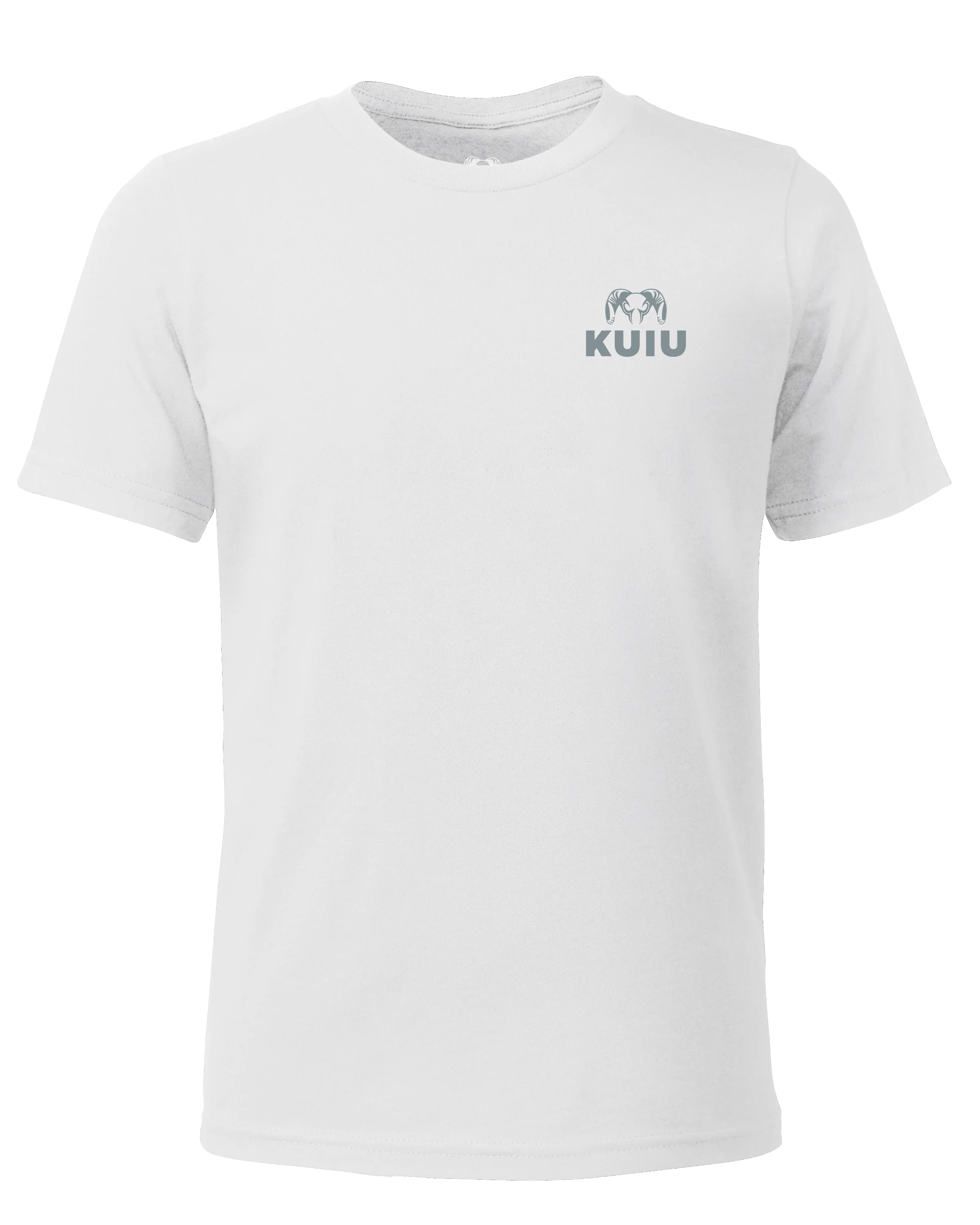 Alternative view of KUIU Youth Topo Back Logo T-Shirt | White