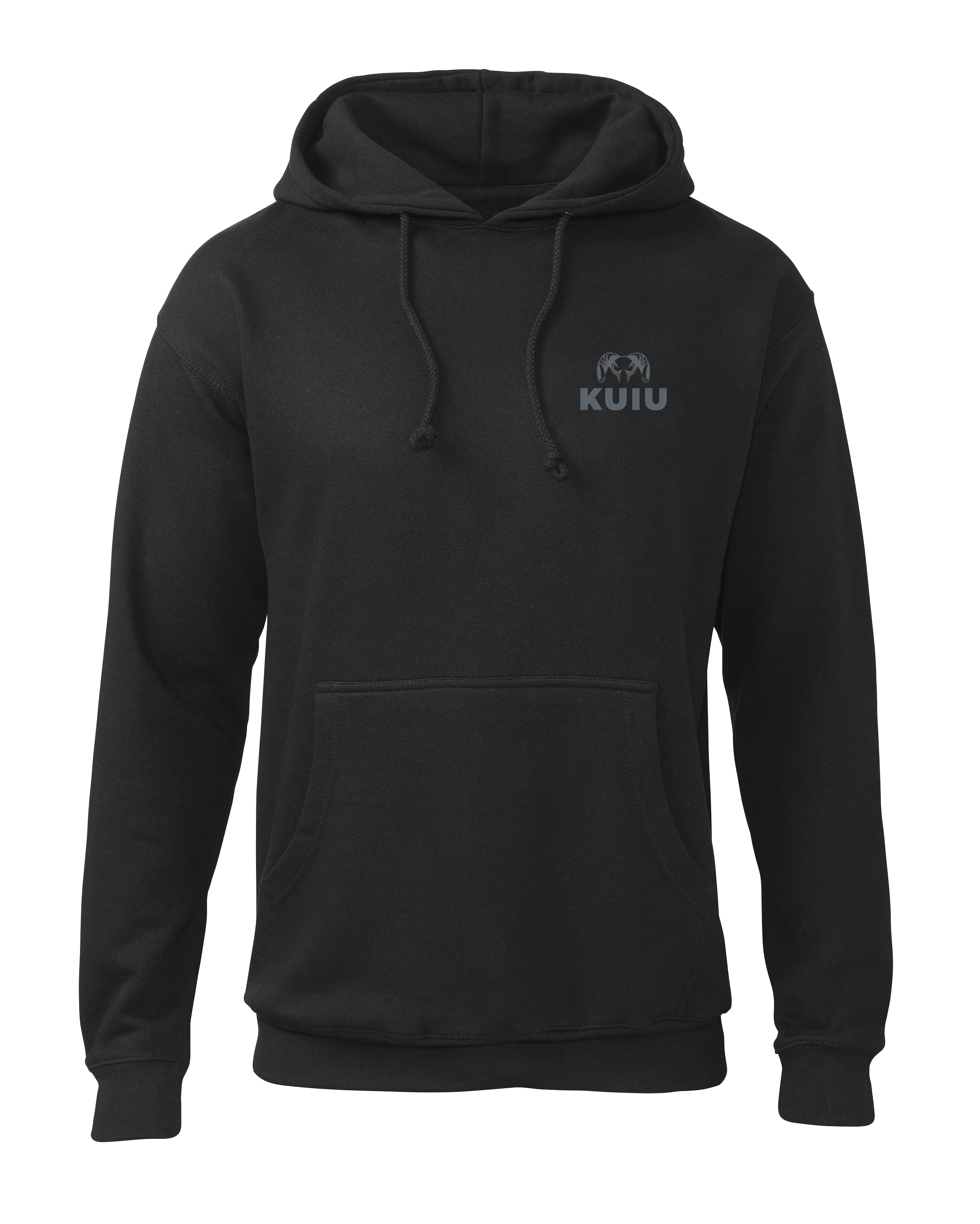 Alternative view of KUIU Topo Back Logo Hoodie | Black