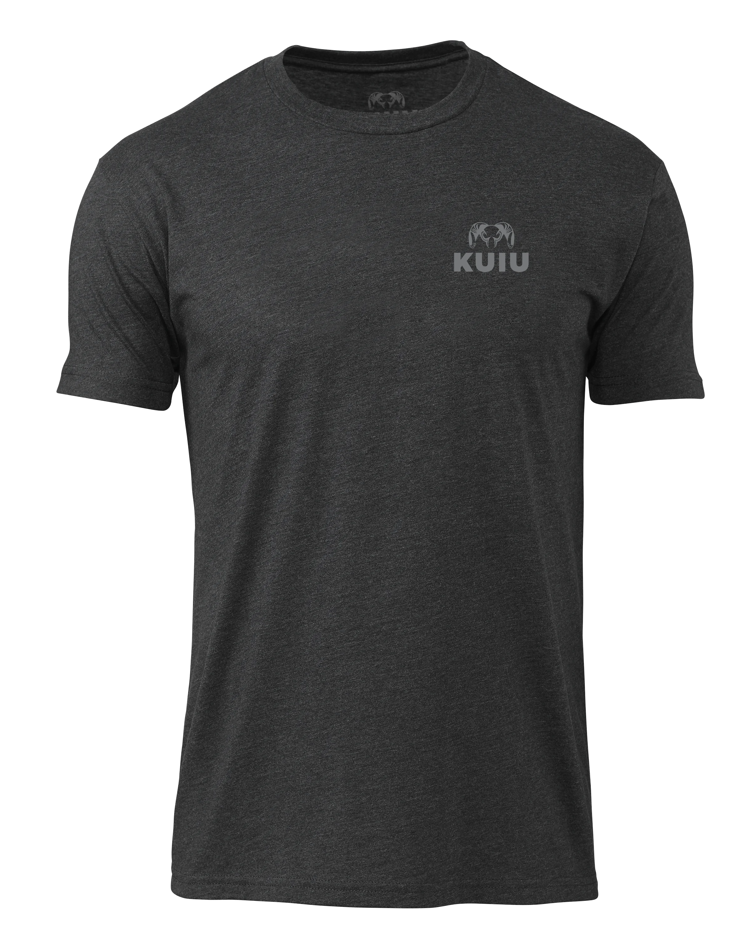 Alternative view of KUIU Vertical Flag Logo T-Shirt | Charcoal
