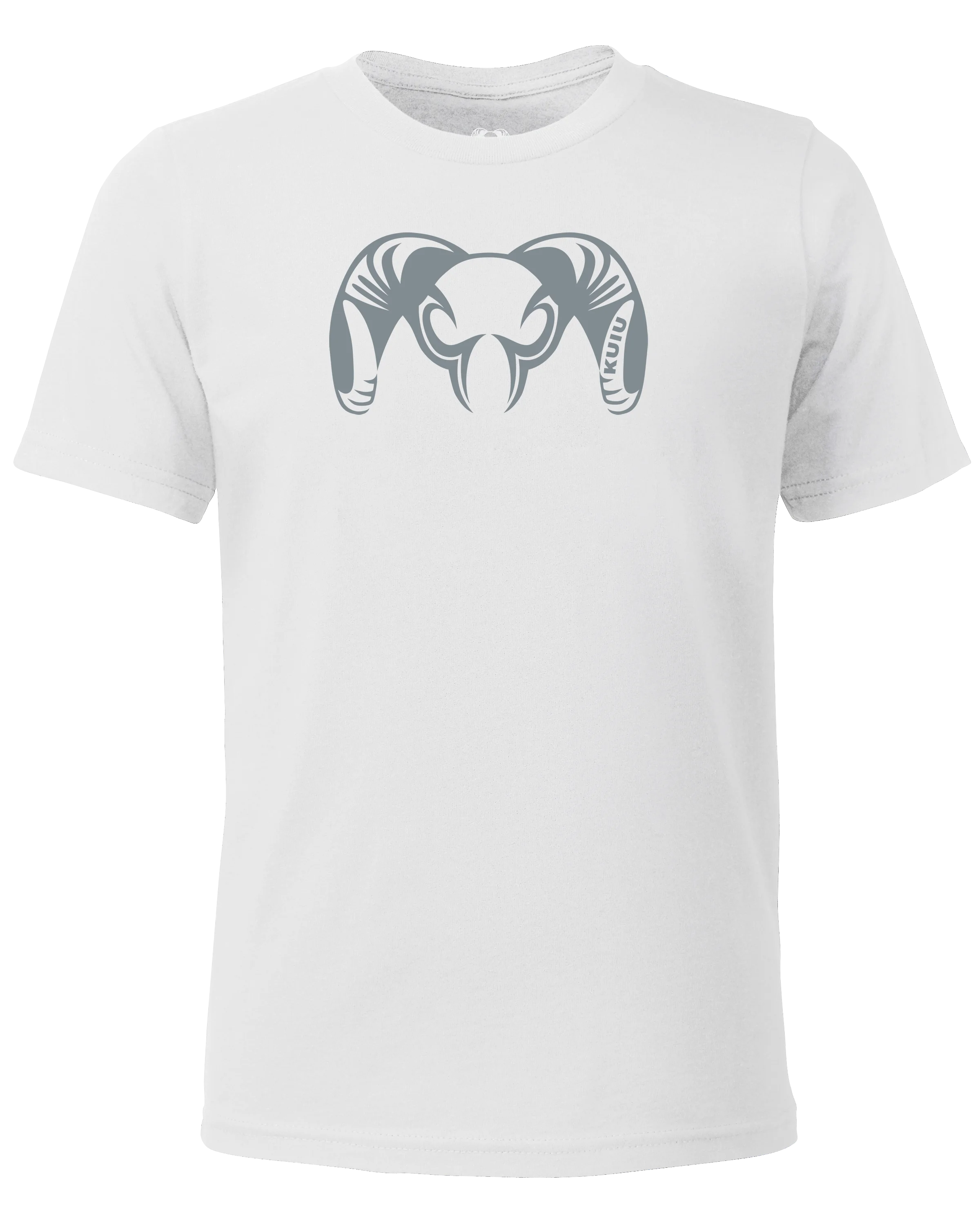 Youth Engraved Ram T-Shirt | White