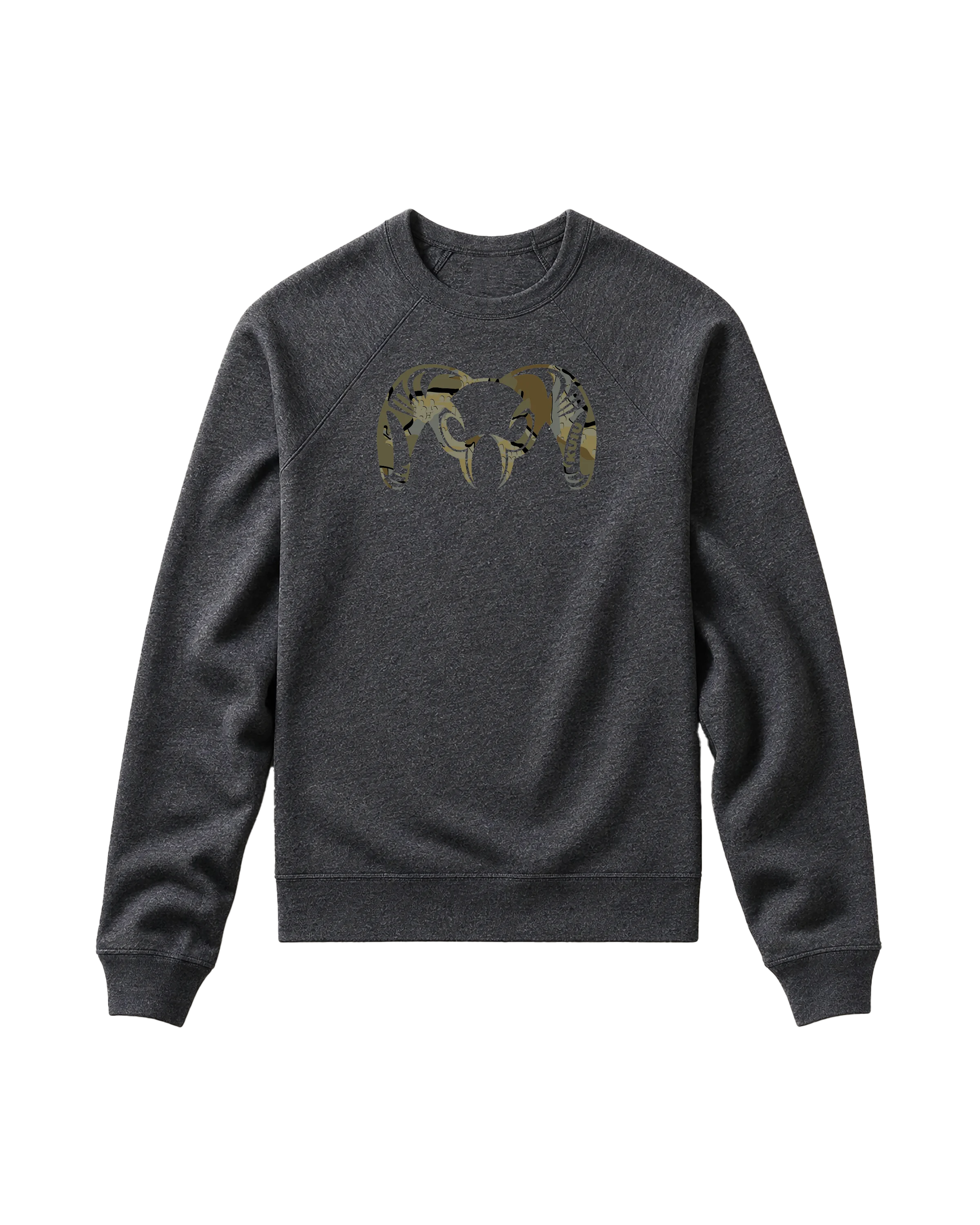 Toddler Camo Big Ram Crewneck Sweatshirt | Valo
