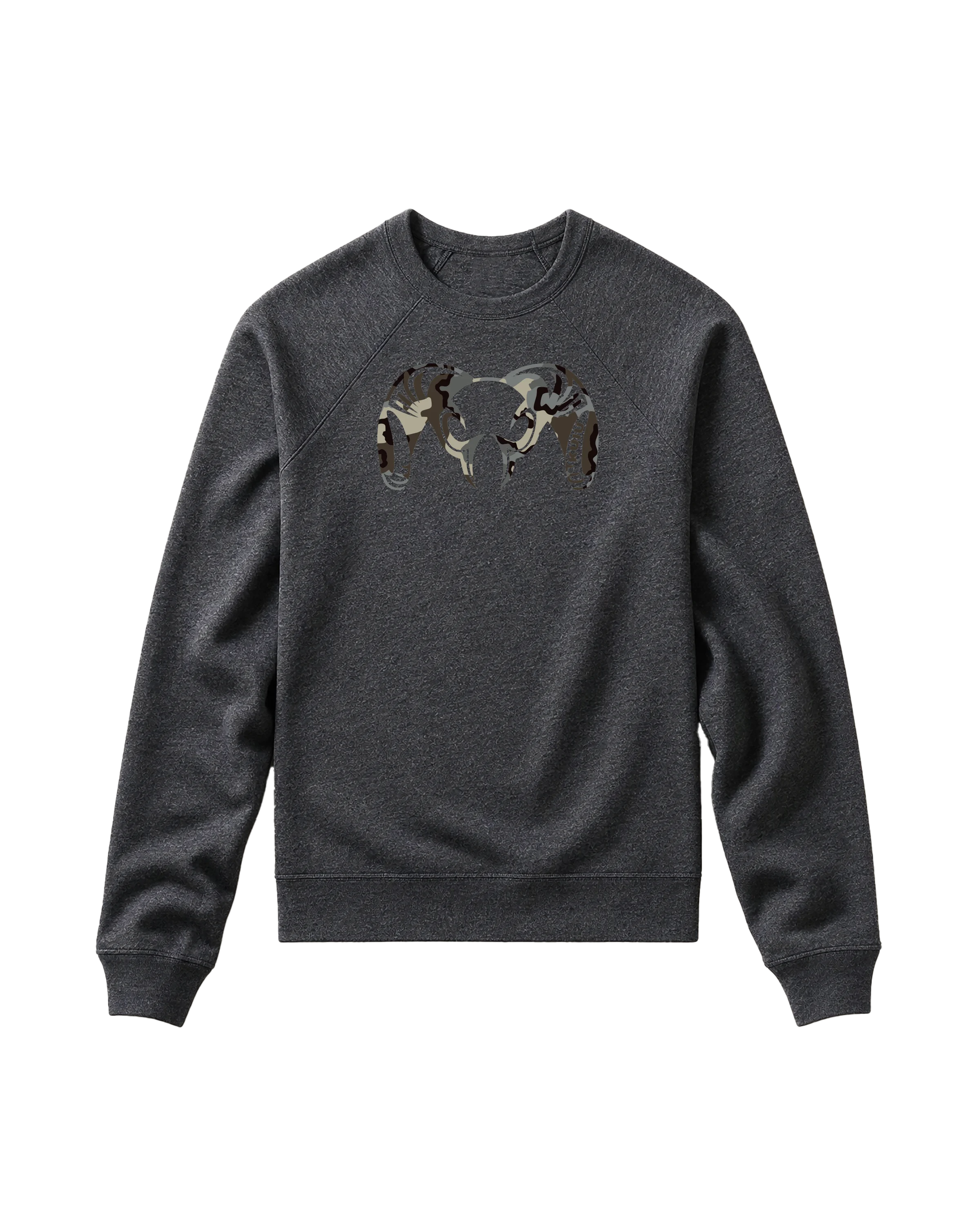 Toddler Camo Big Ram Crewneck Sweatshirt | Vias