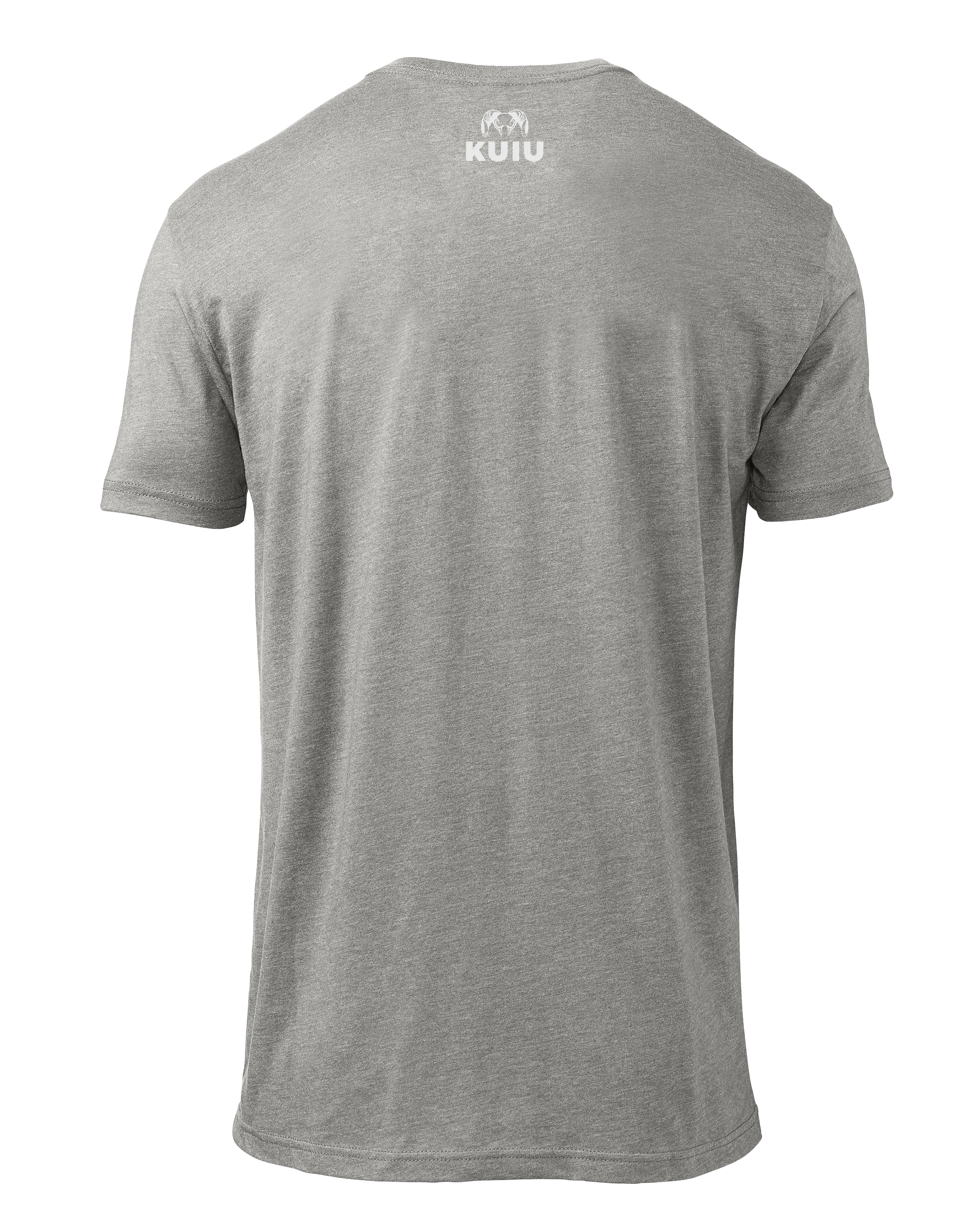 KUIU Box Logo T-Shirt | Heather Grey - Image 2