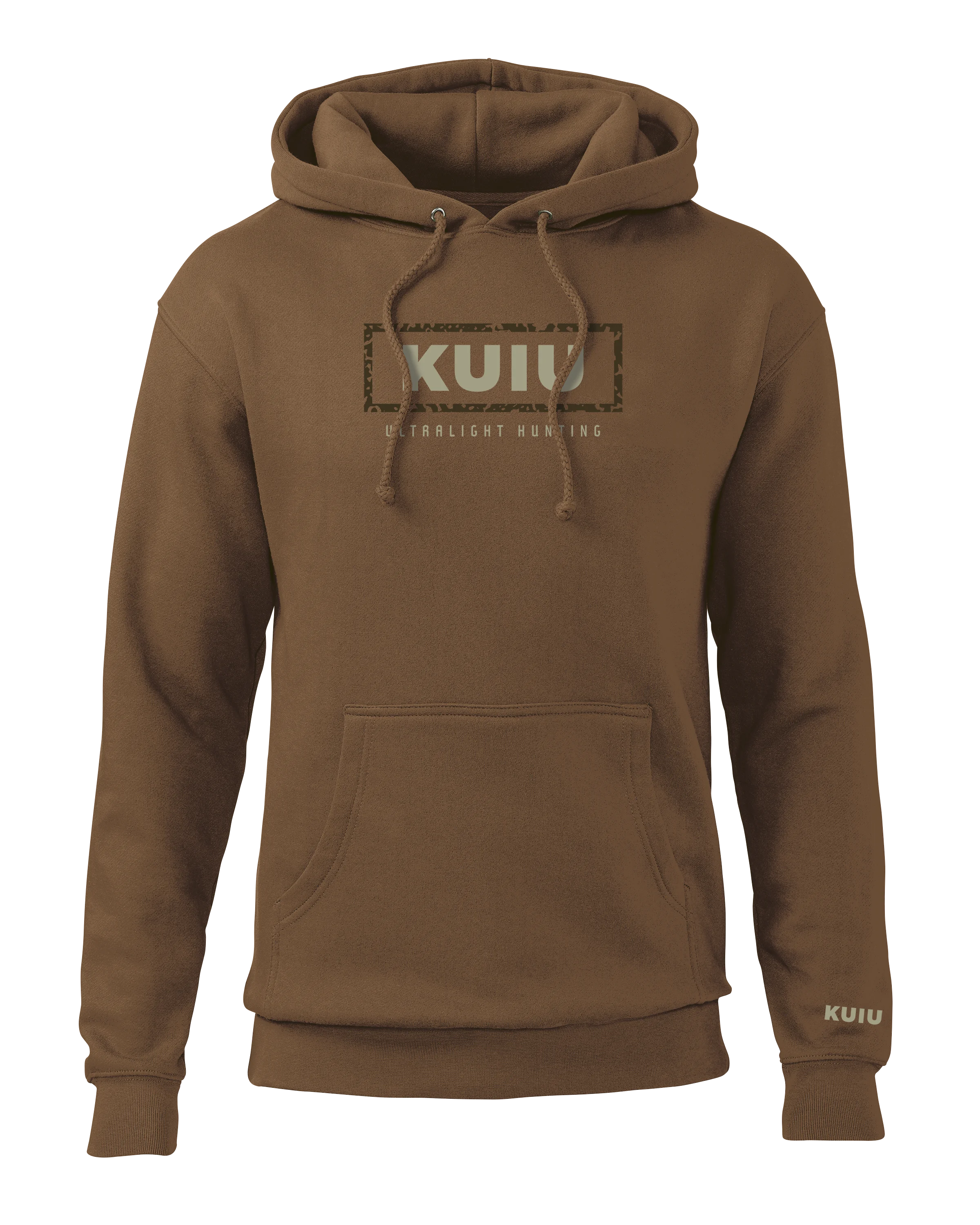 KUIU Box Logo Hoodie | Saddle