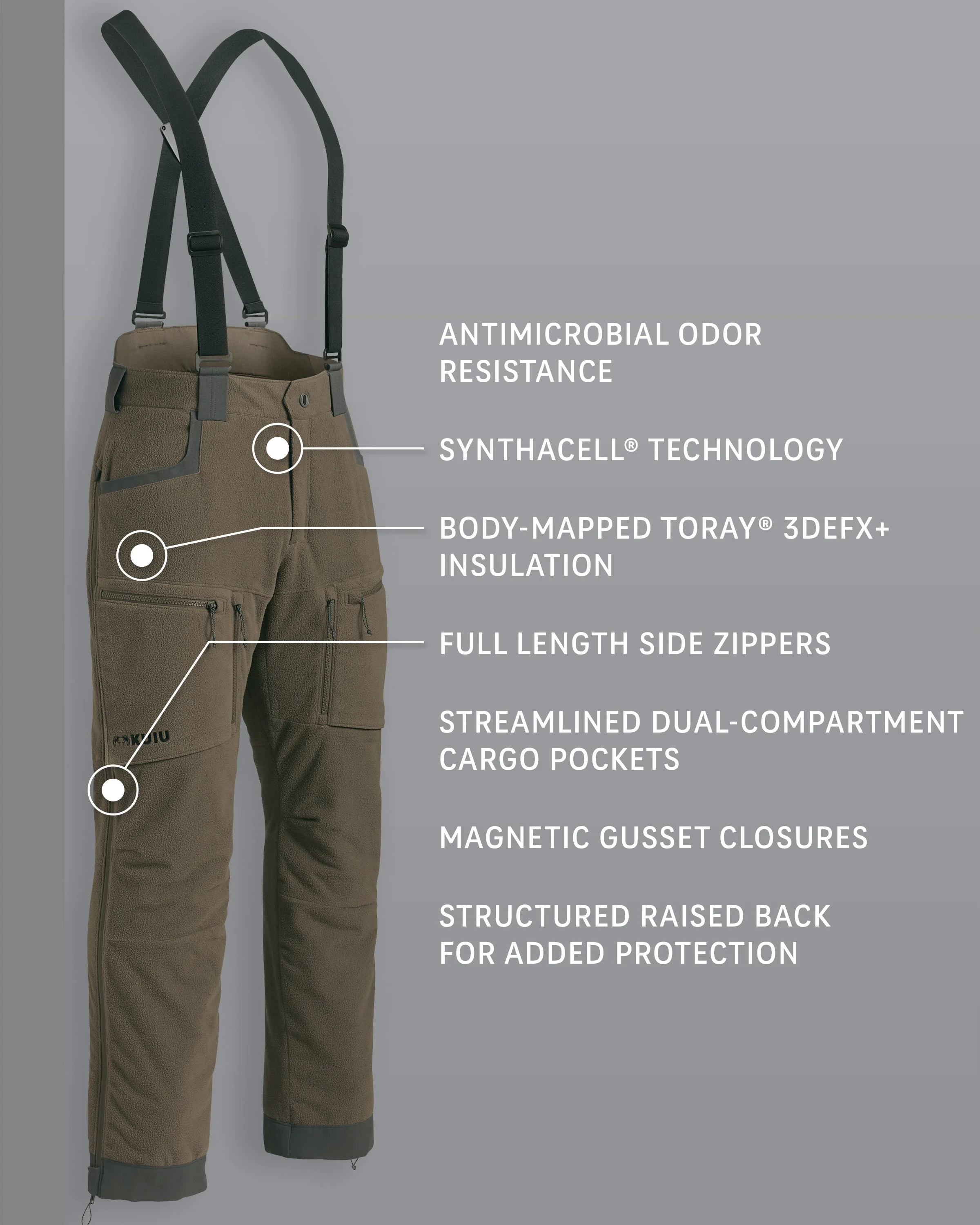 Alternative view of Outlet KUIU Proximity Insulated Pant | Ash