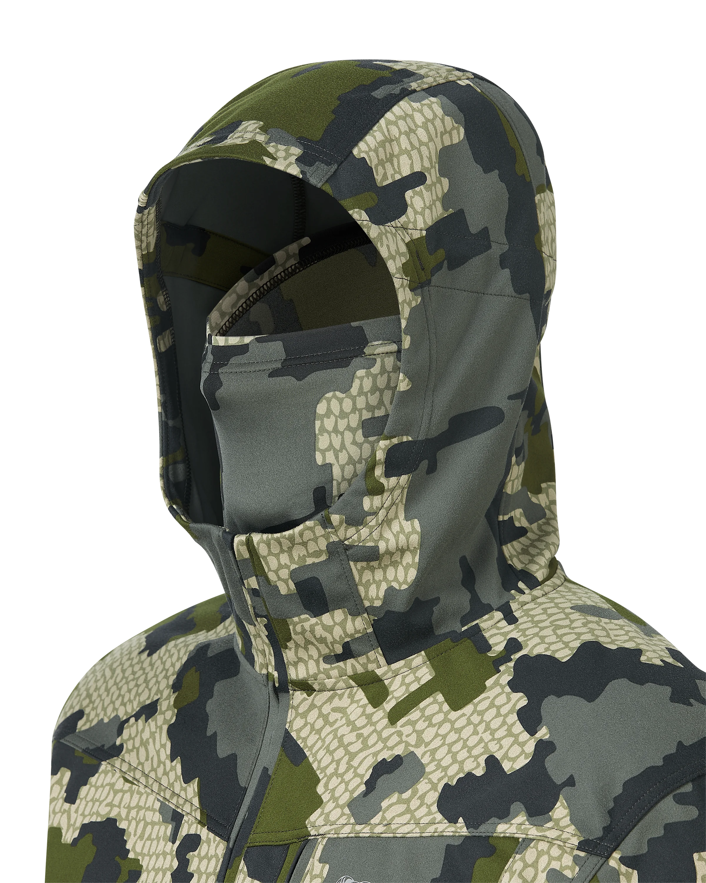 Alternative view of Drawpoint Hoodie | Verde