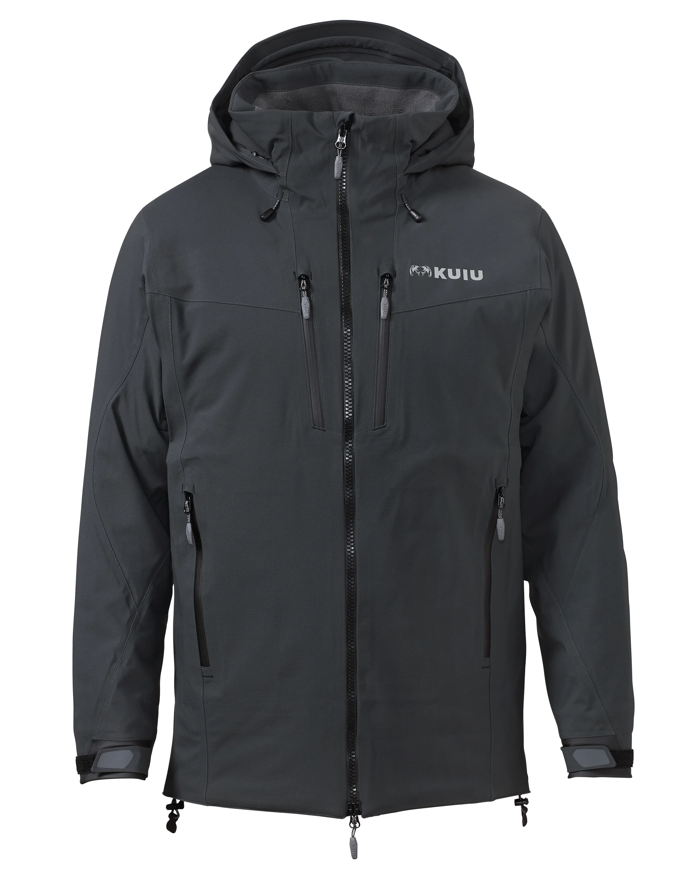 KUIU Kutana Gale Force Hooded Jacket | Gunmetal