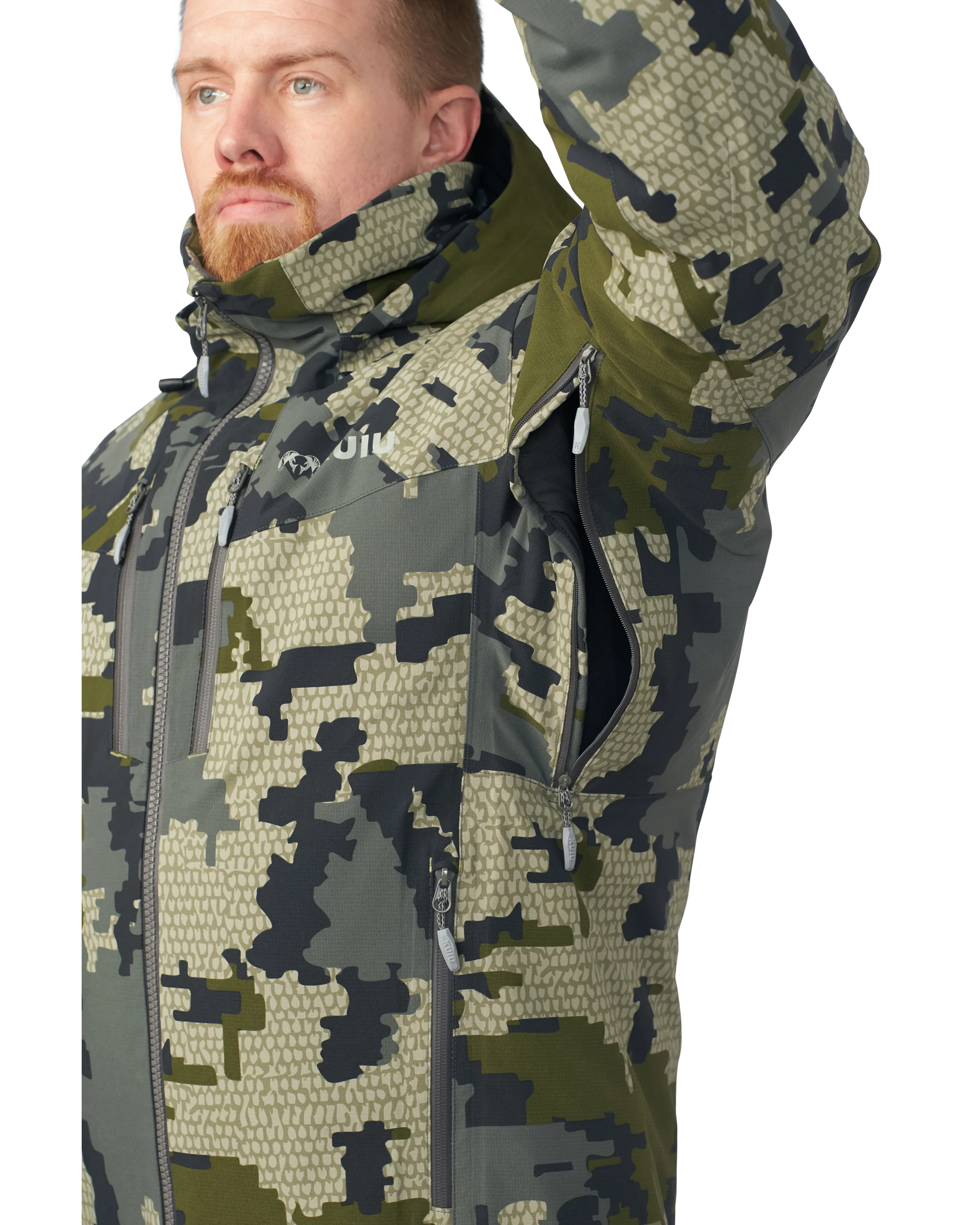 KUIU Kutana Gale Force Hooded Jacket | Verde - Image 3
