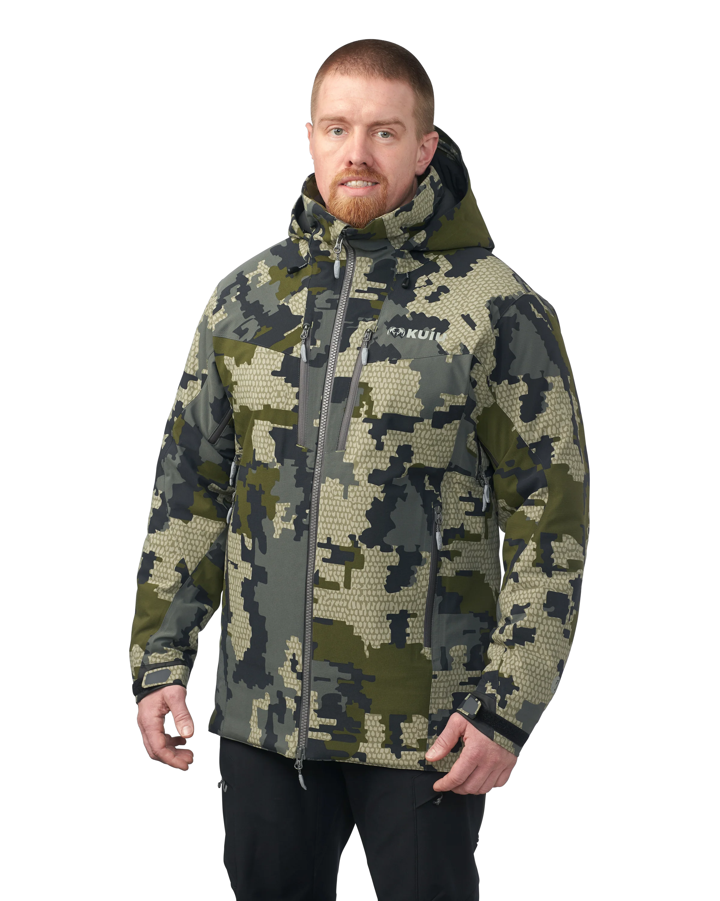 KUIU Kutana Gale Force Hooded Jacket | Verde - Image 4
