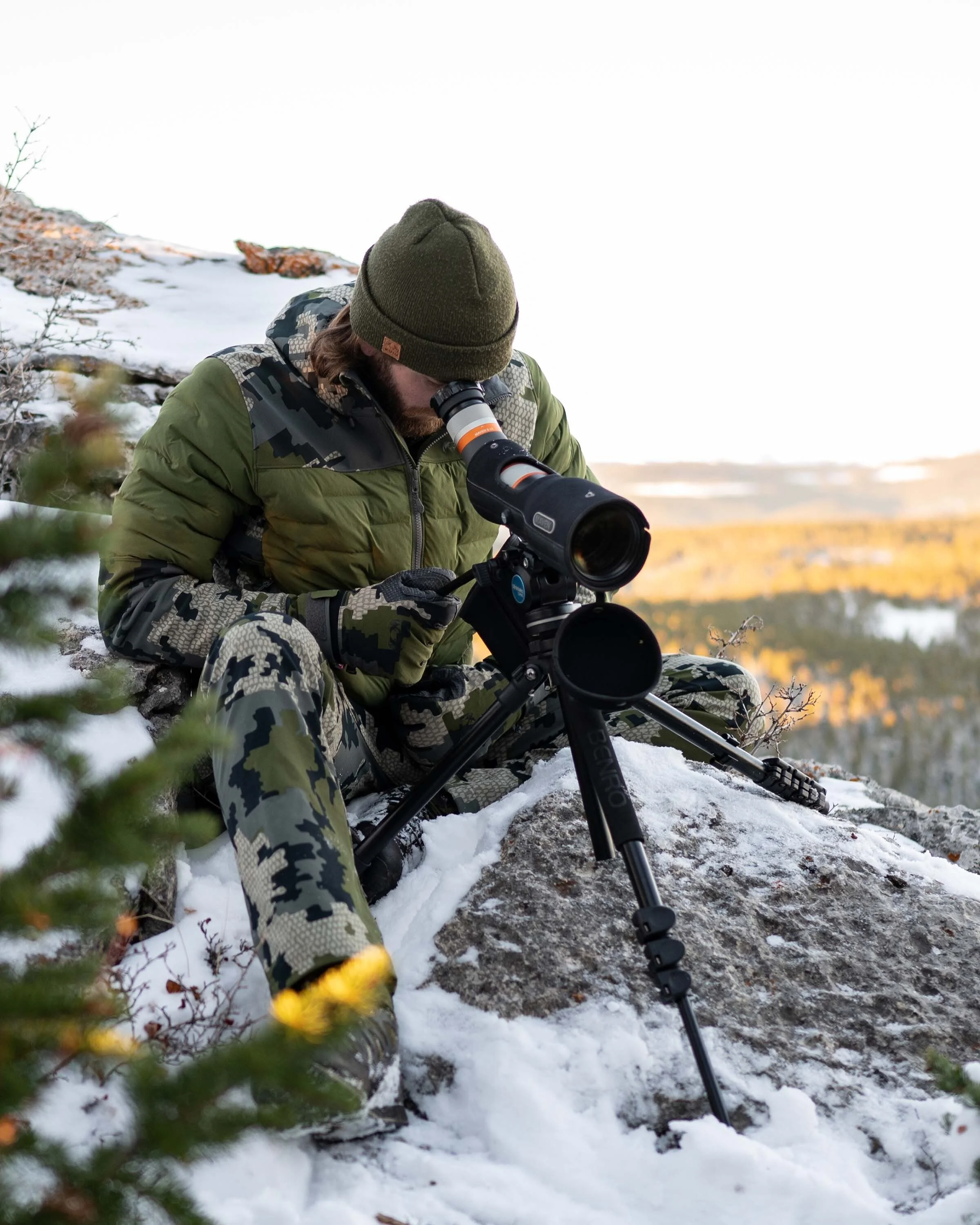 Axis Thermal Hybrid Hooded Jacket | Verde - Image 3