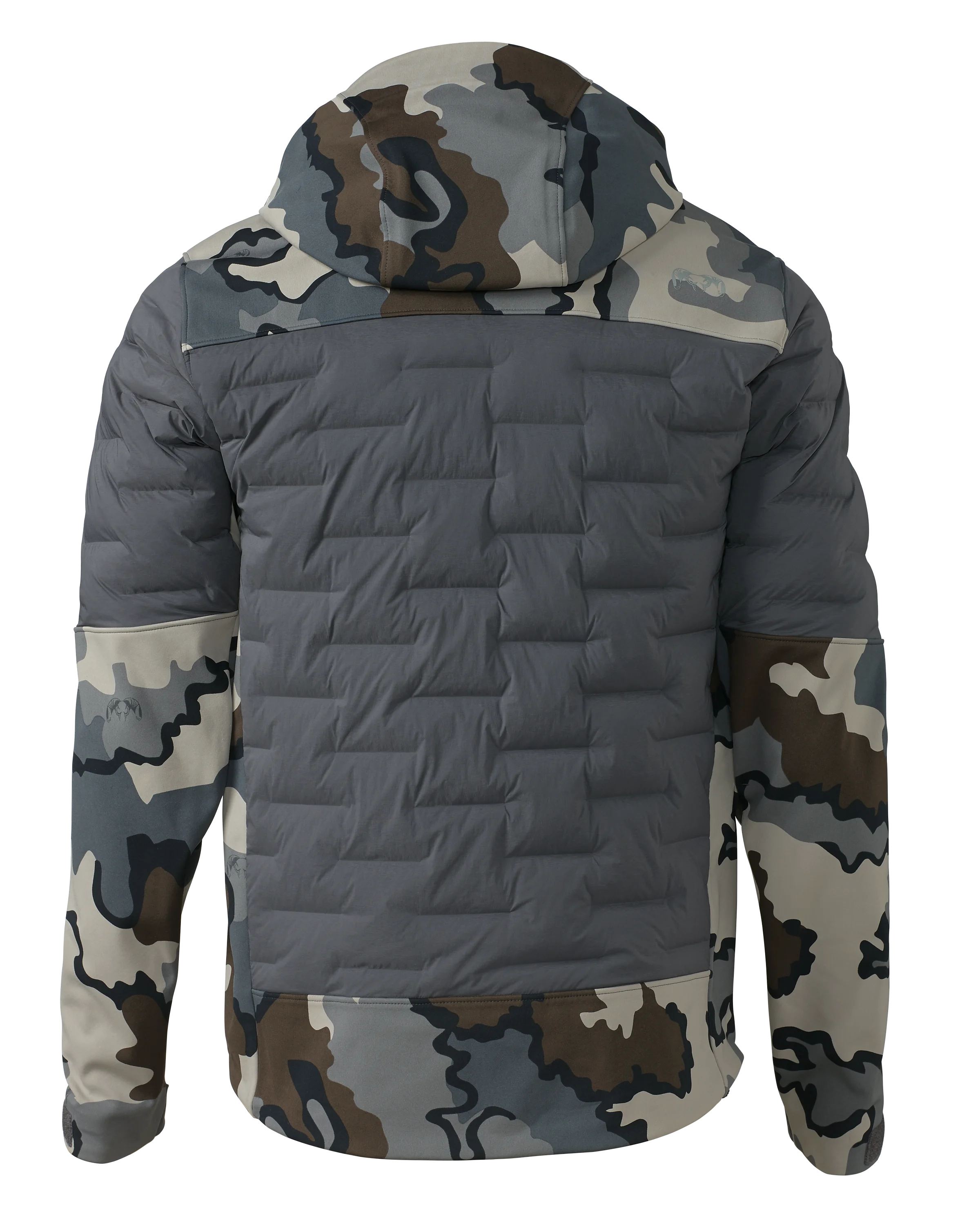 Alternative view of Axis Thermal Hybrid Hooded Jacket | Vias
