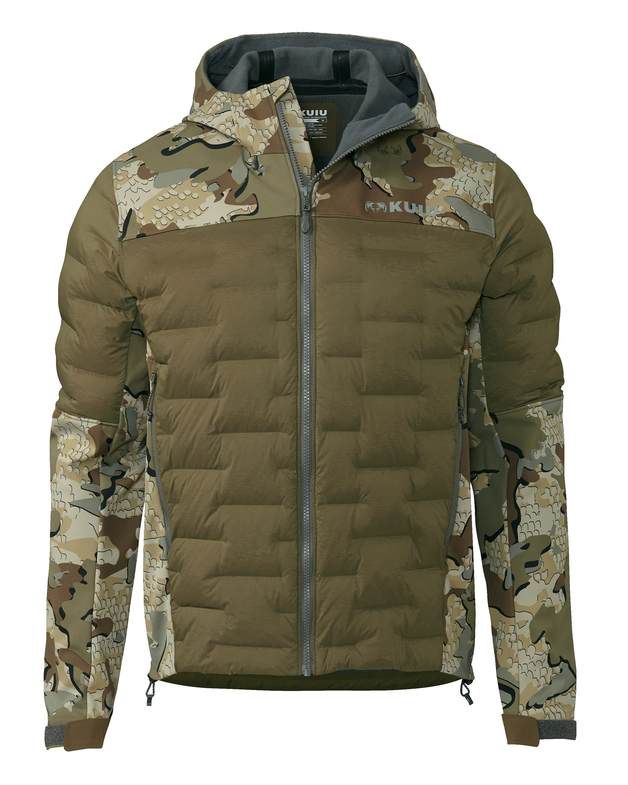 Axis Thermal Hybrid Hooded Jacket | Valo