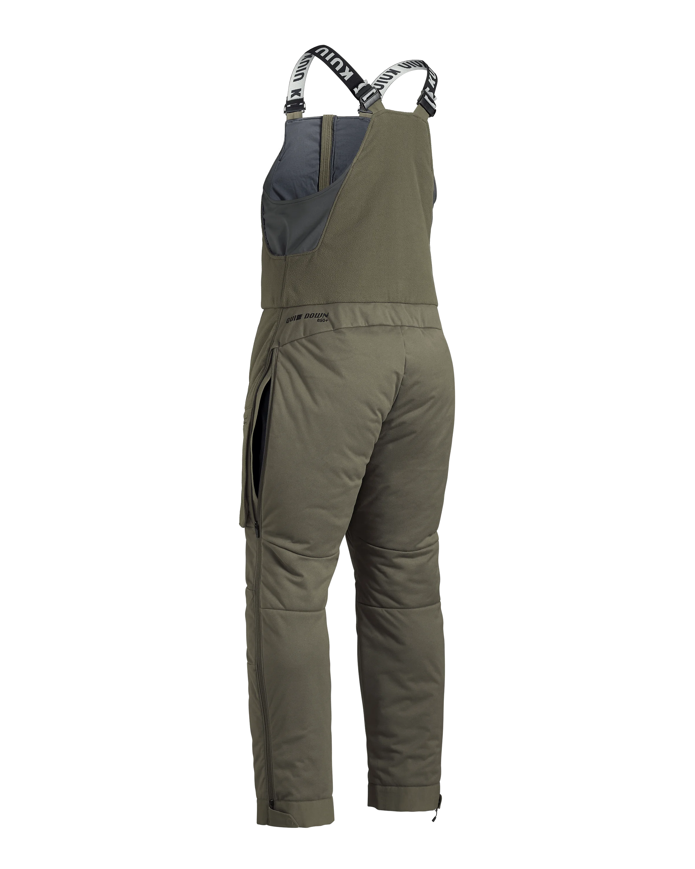 Alternative view of Super Down Haven Bib | Ash