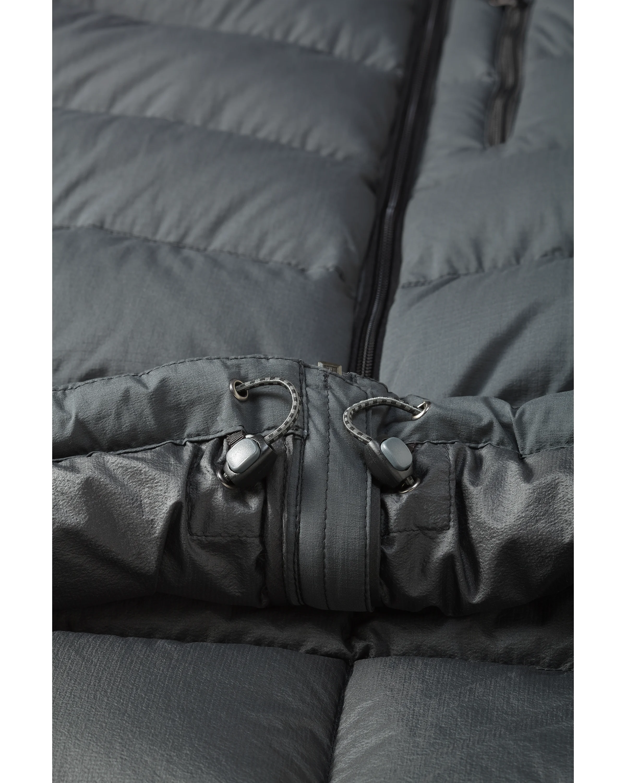 Super Down PRO Hooded Jacket | Gunmetal - Image 3