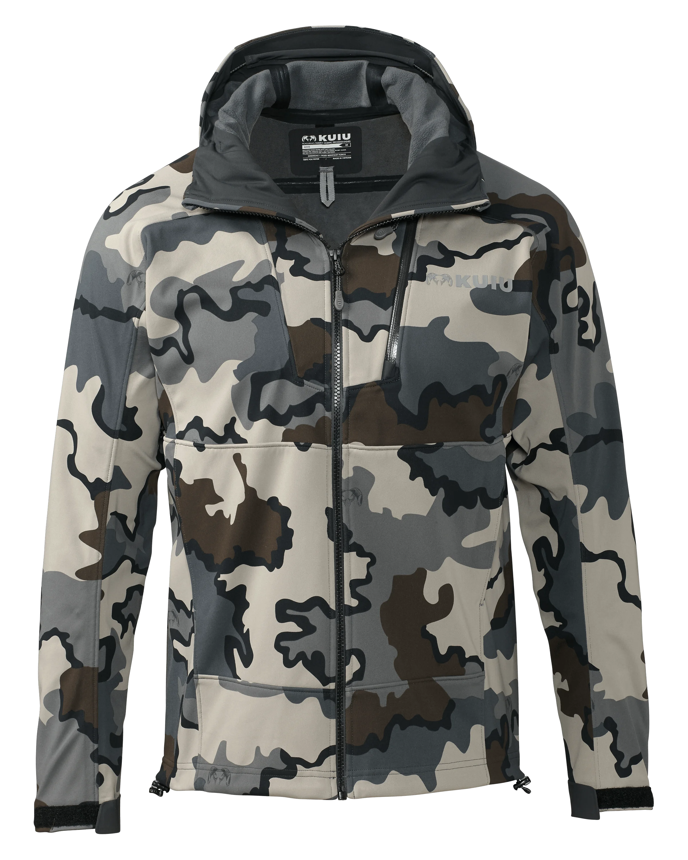 Axis Hybrid Hooded Jacket | Vias