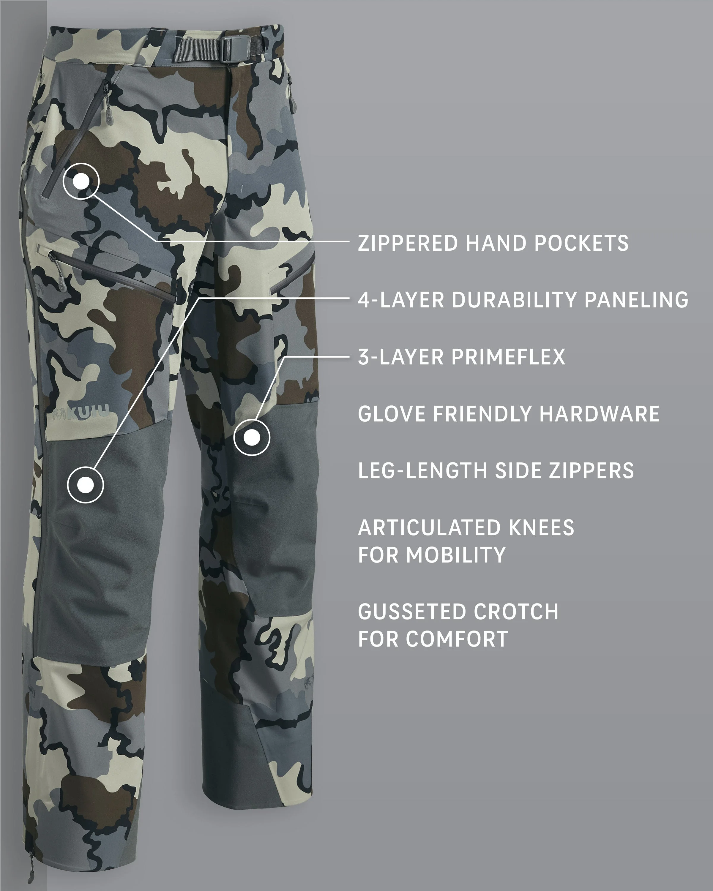 Alternative view of Yukon TR Rain Pant | Vias